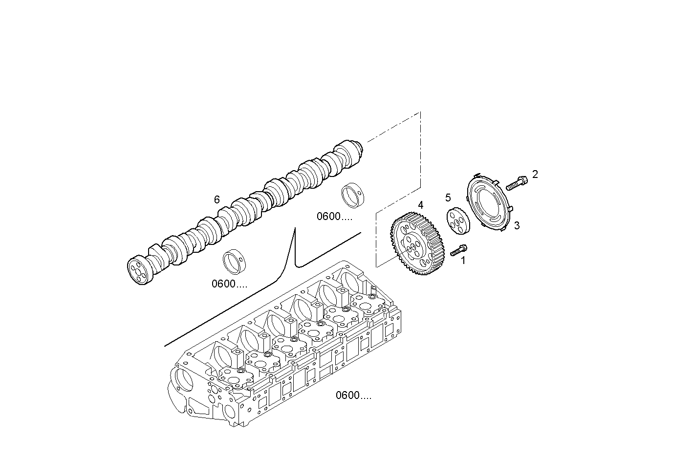 TIMING PARTS - C78ENAM12.00 CURSOR 8 parts diagram
