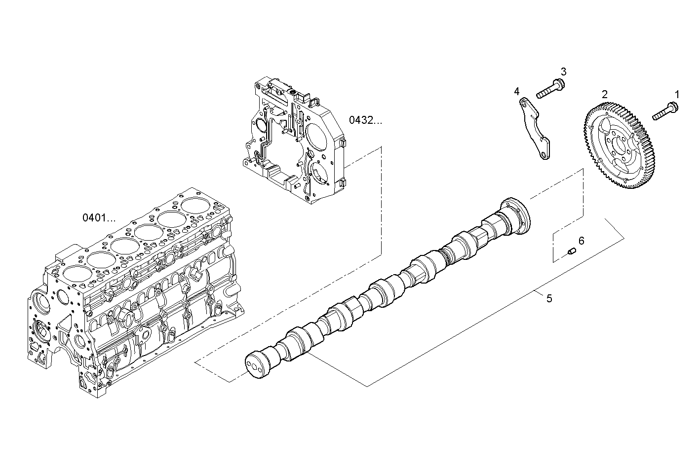 TIMING PARTS parts diagram