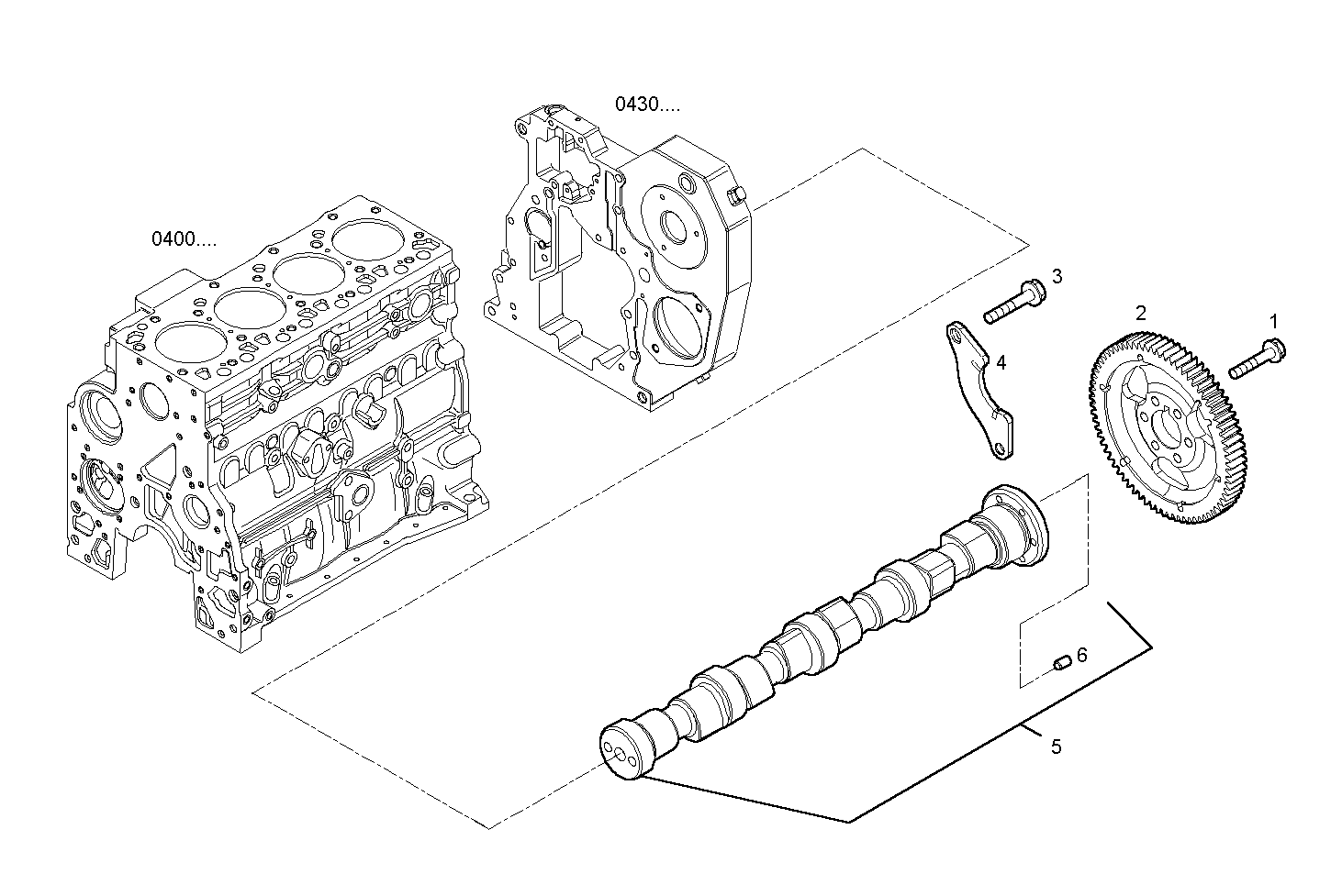 TIMING PARTS parts diagram