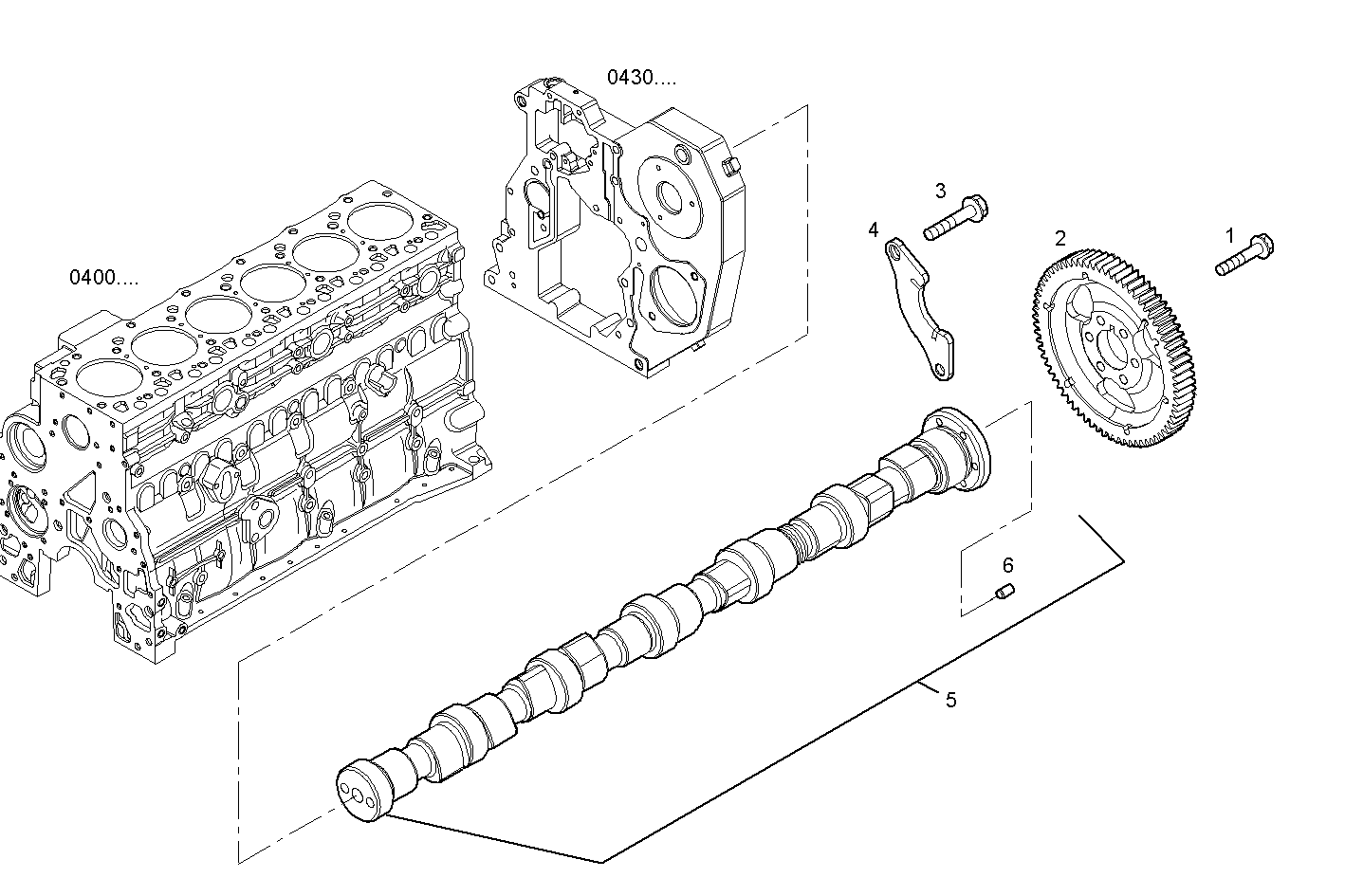 TIMING PARTS parts diagram