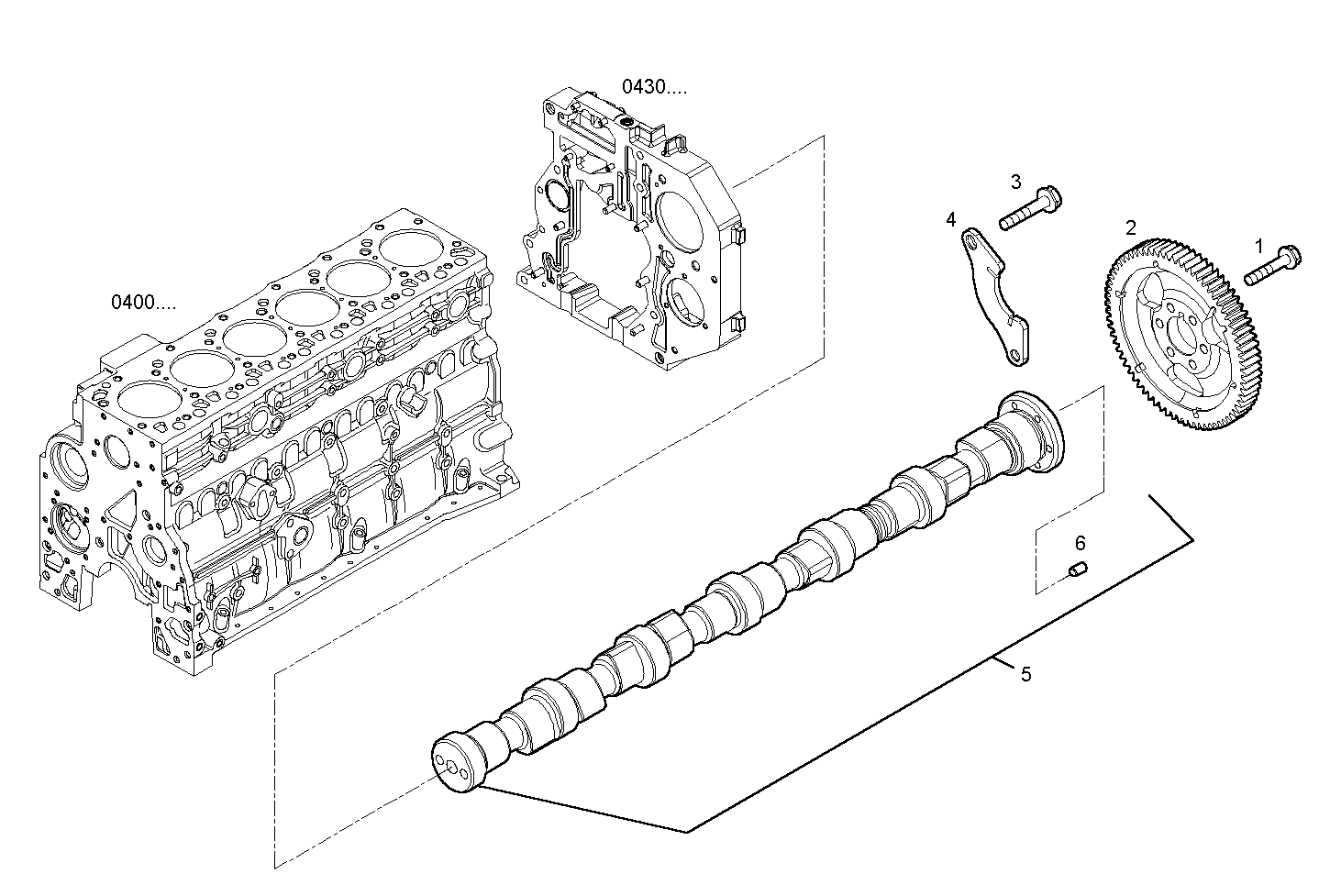 TIMING PARTS parts diagram