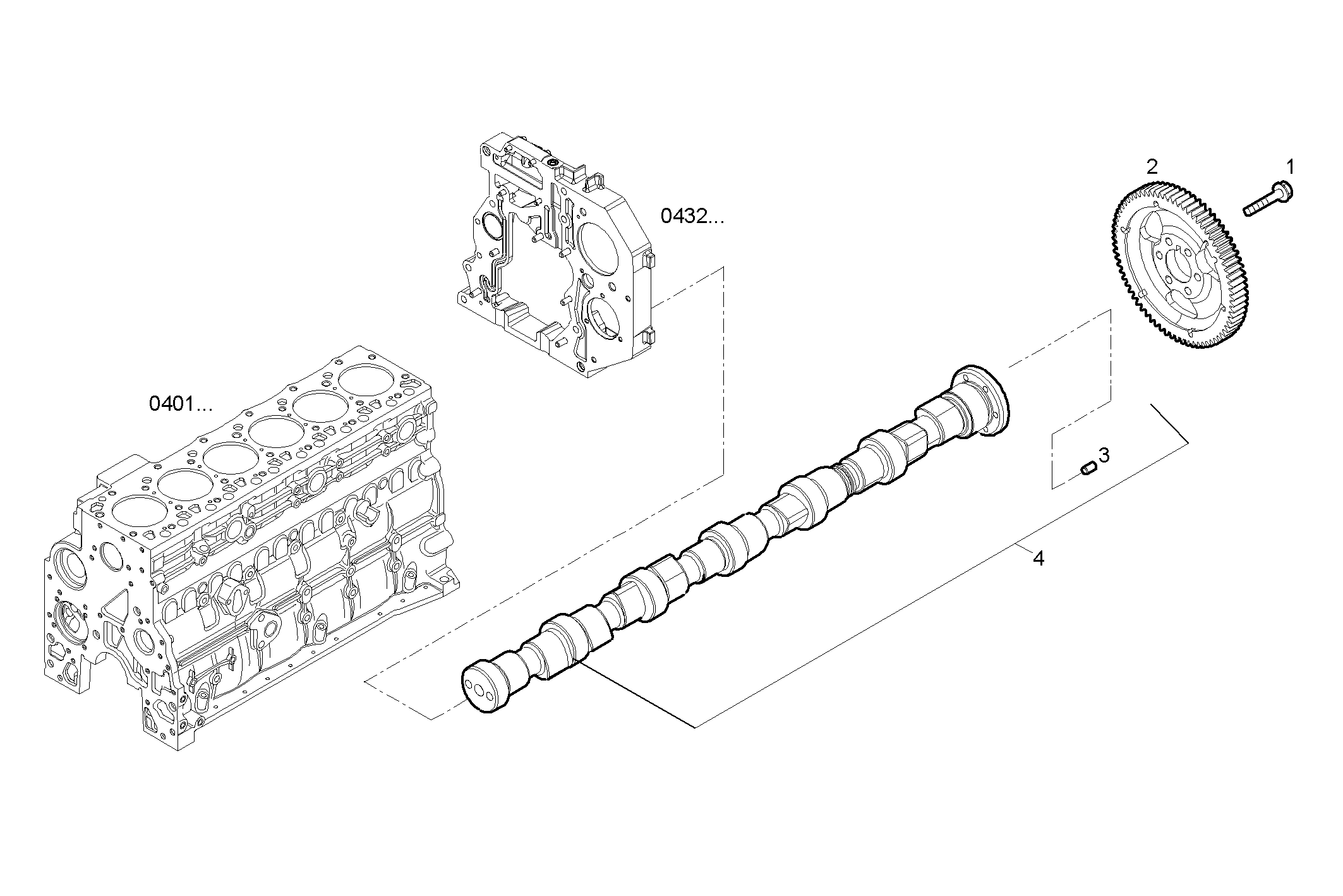 TIMING PARTS parts diagram