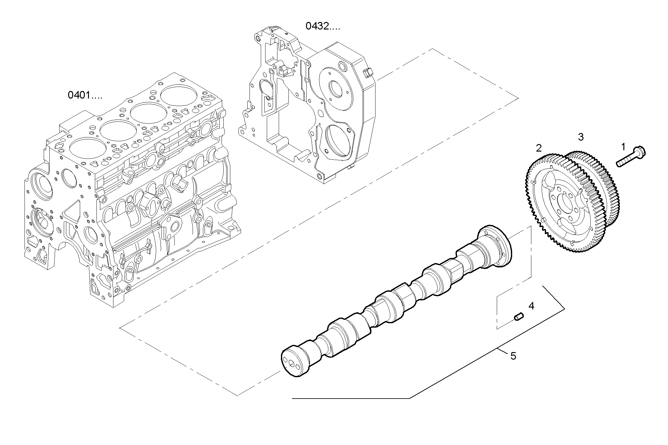 TIMING PARTS parts diagram