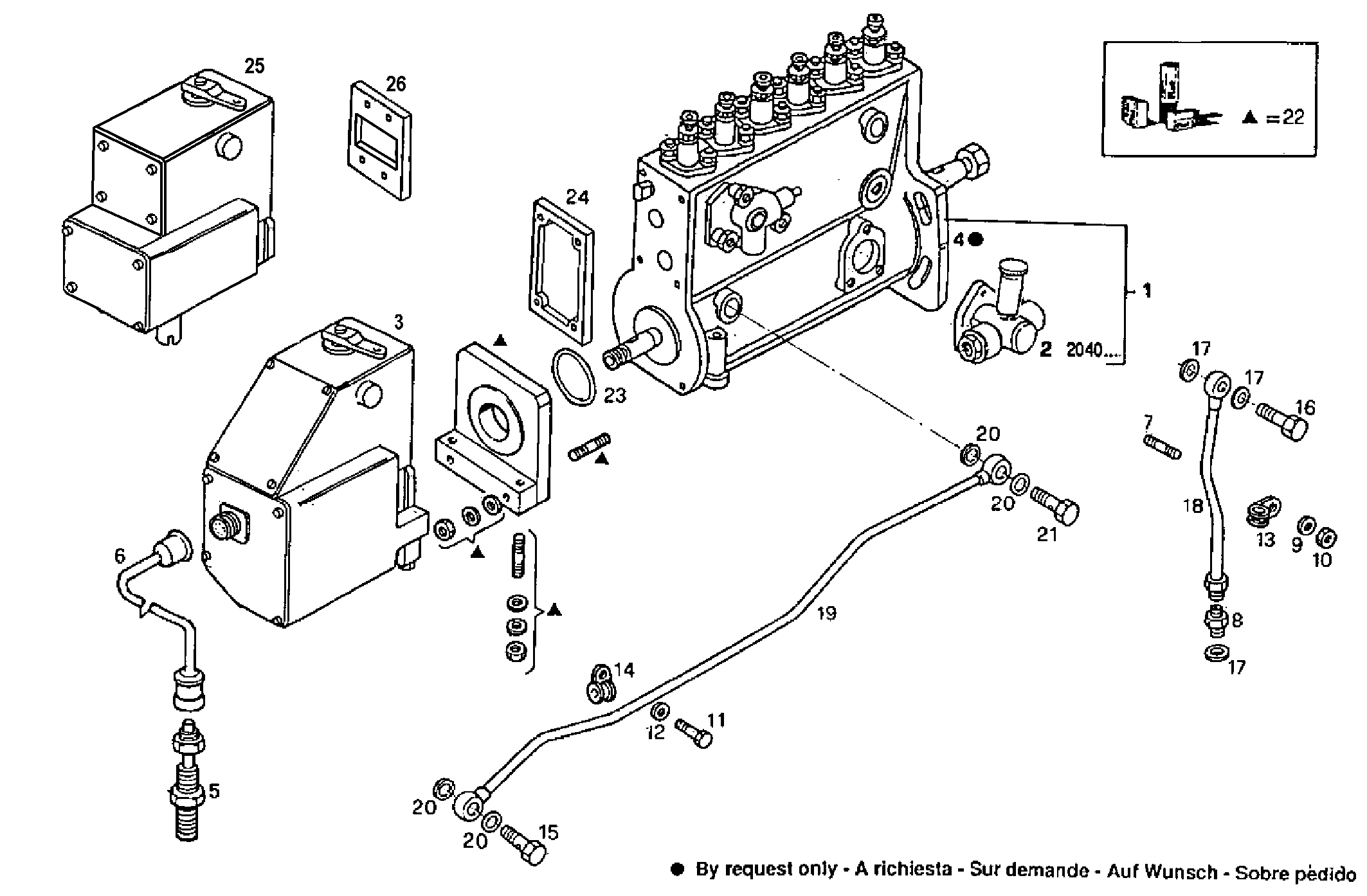 INJECTION PUMP ASSY parts diagram
