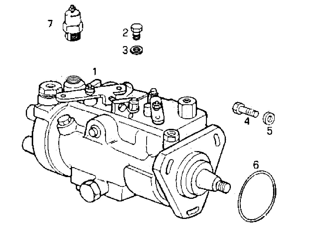 INJECTION PUMP ASSY parts diagram