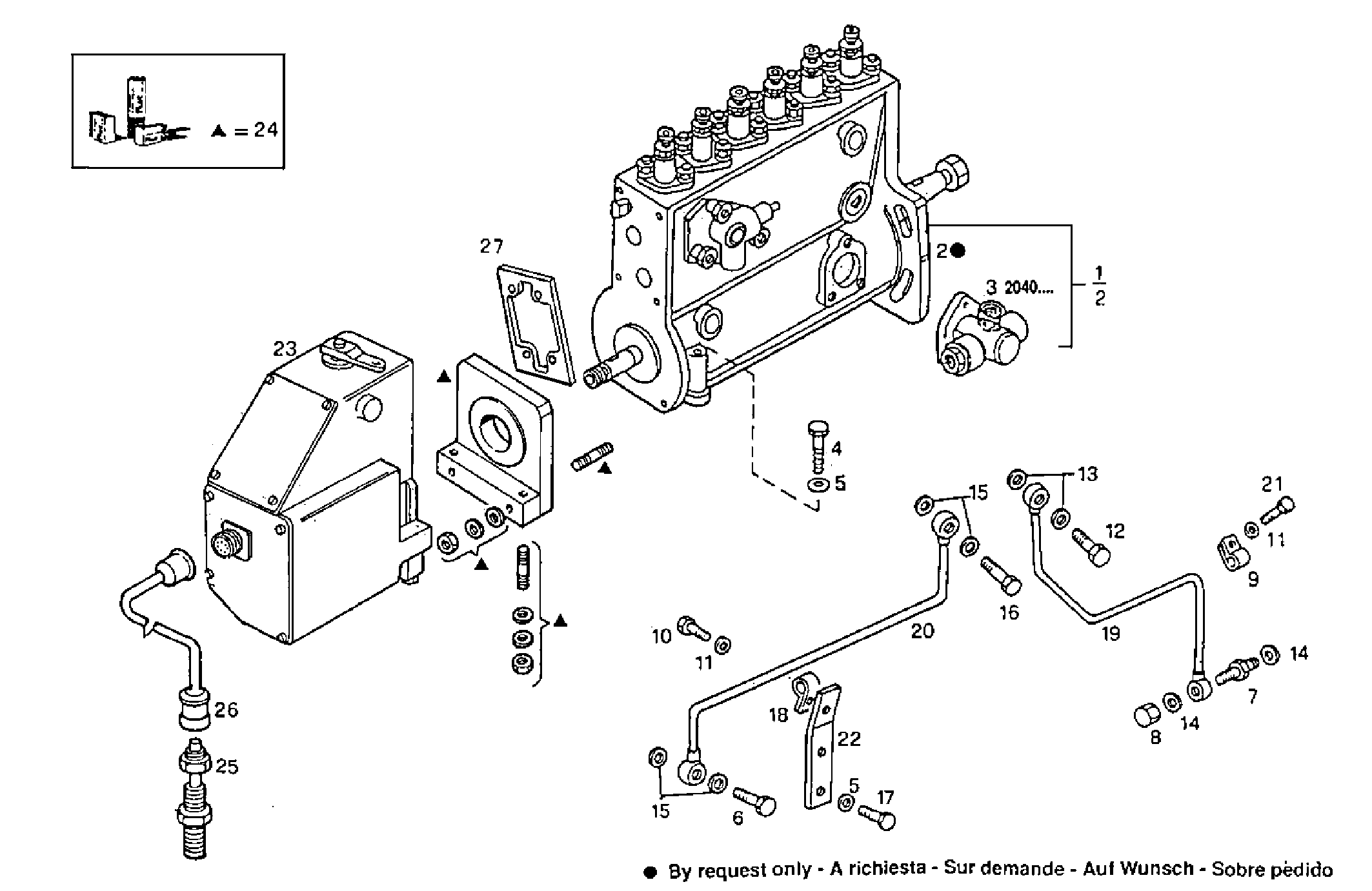INJECTION PUMP ASSY parts diagram