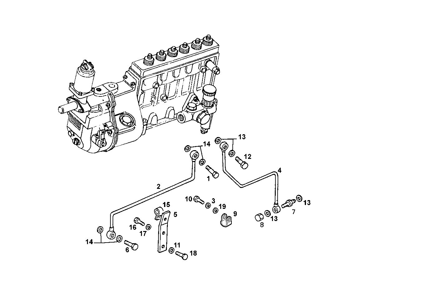 INJECTION PUMP ASSY parts diagram