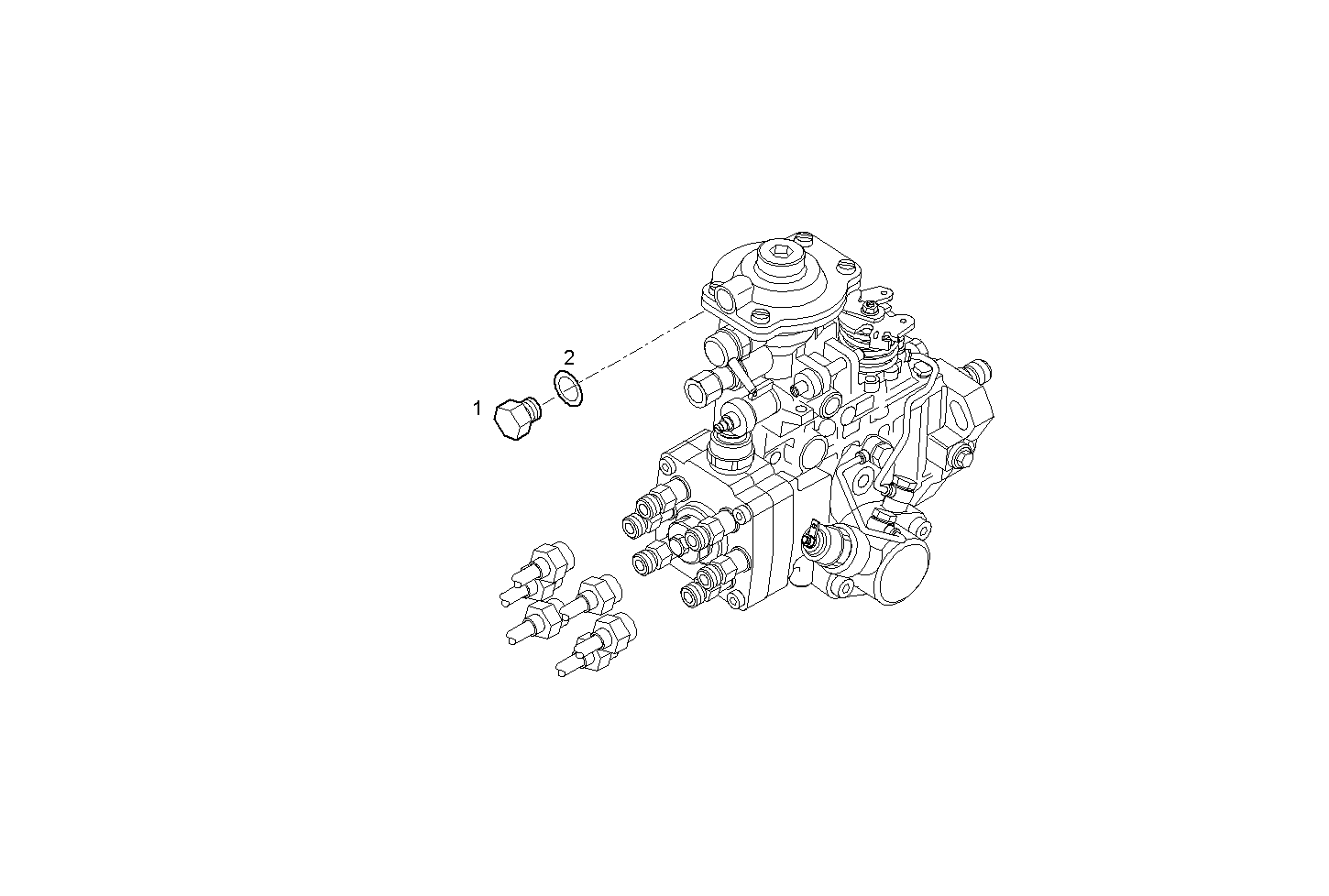 INJECTION PUMP ASSY parts diagram