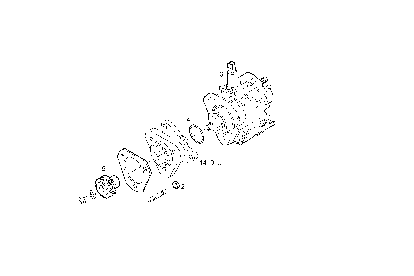 INJECTION PUMP ASSY parts diagram