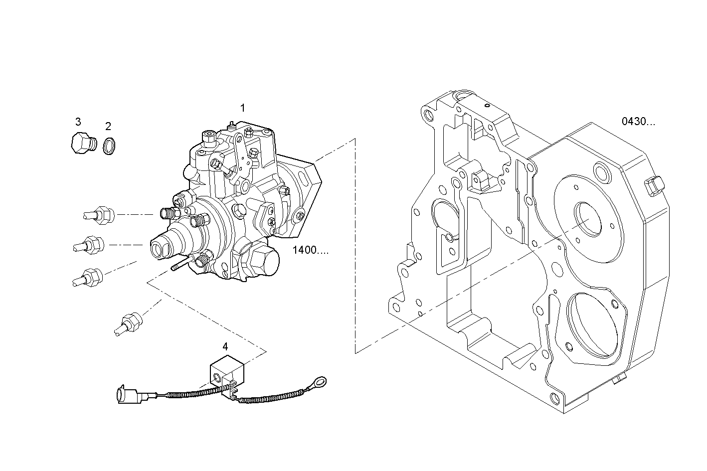 INJECTION PUMP ASSY parts diagram