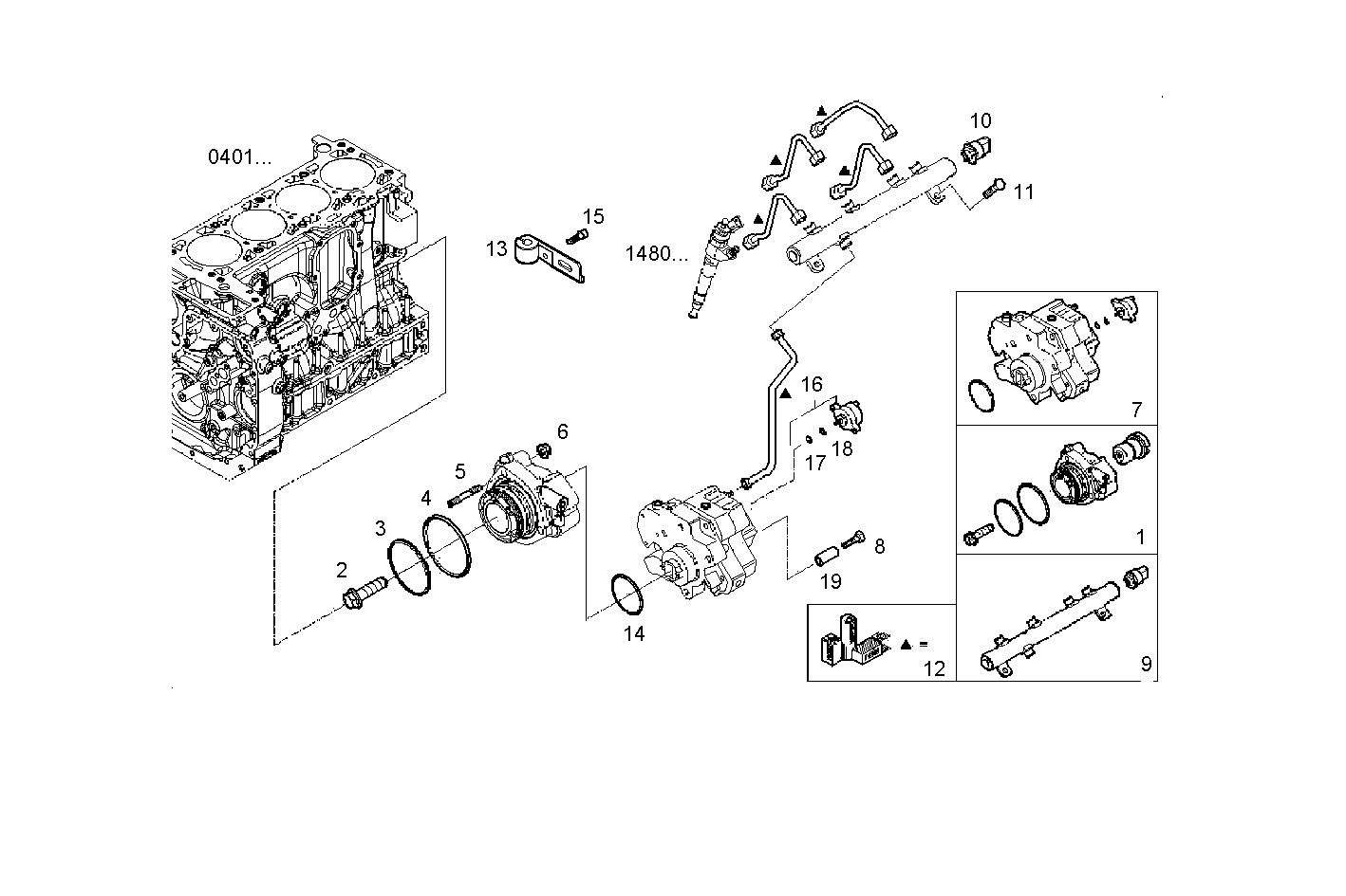 INJECTION parts diagram