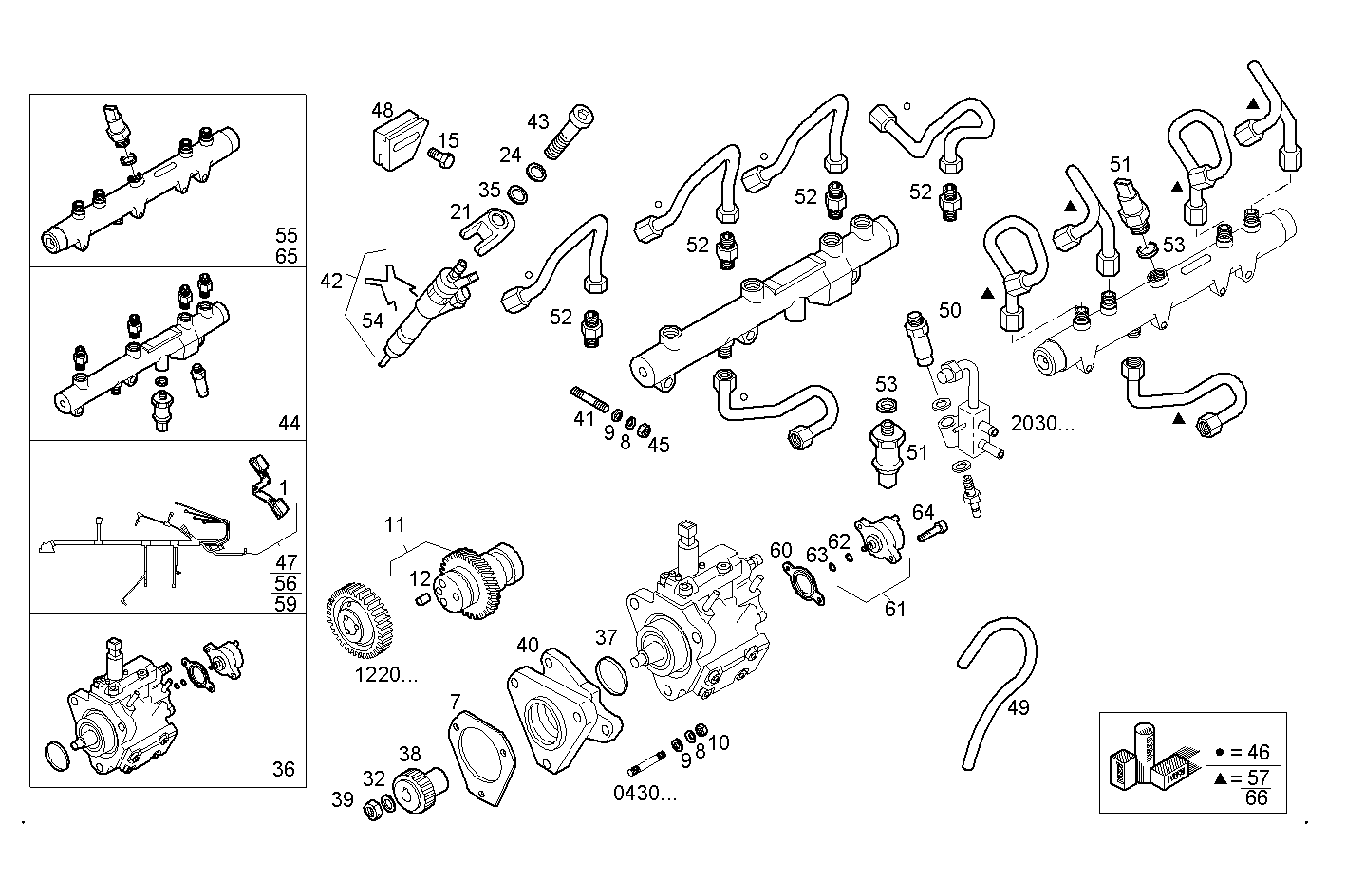 INJECTION parts diagram
