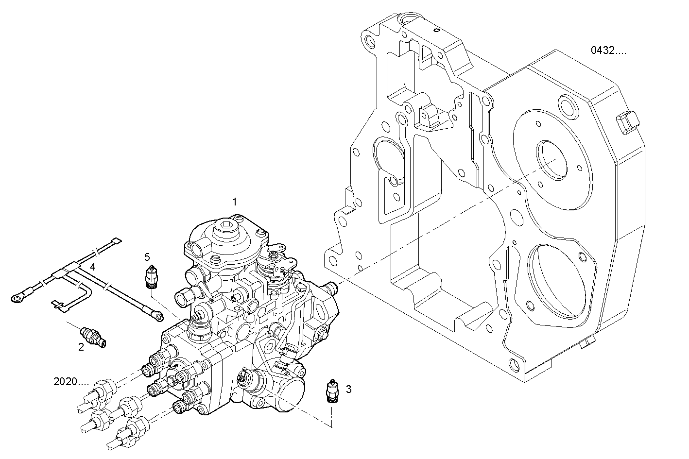 INJECTION PUMP ASSY parts diagram