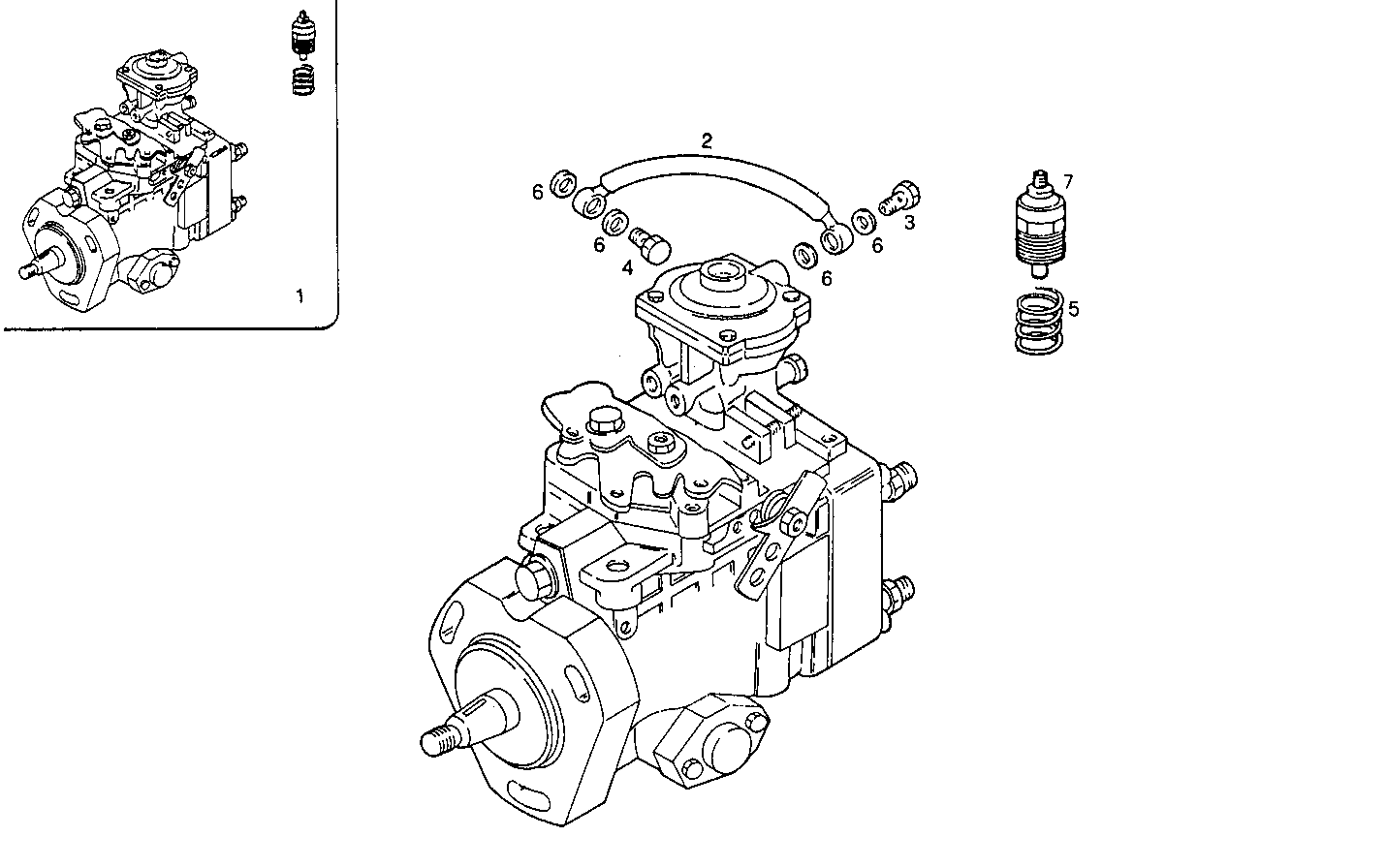 INJECTION PUMP ASSY parts diagram