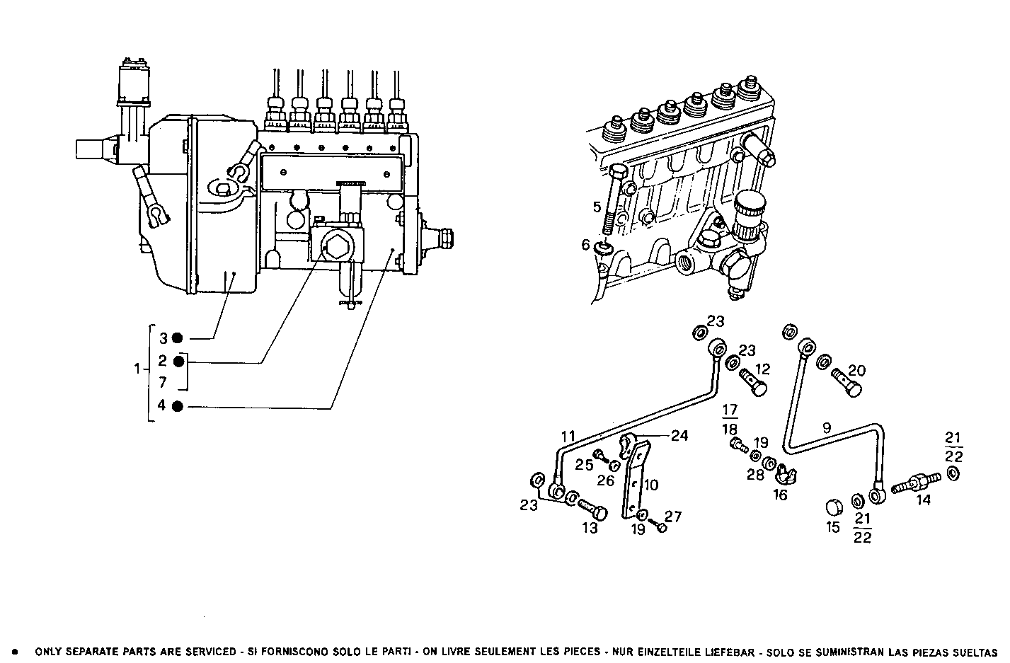 INJECTION PUMP ASSY parts diagram