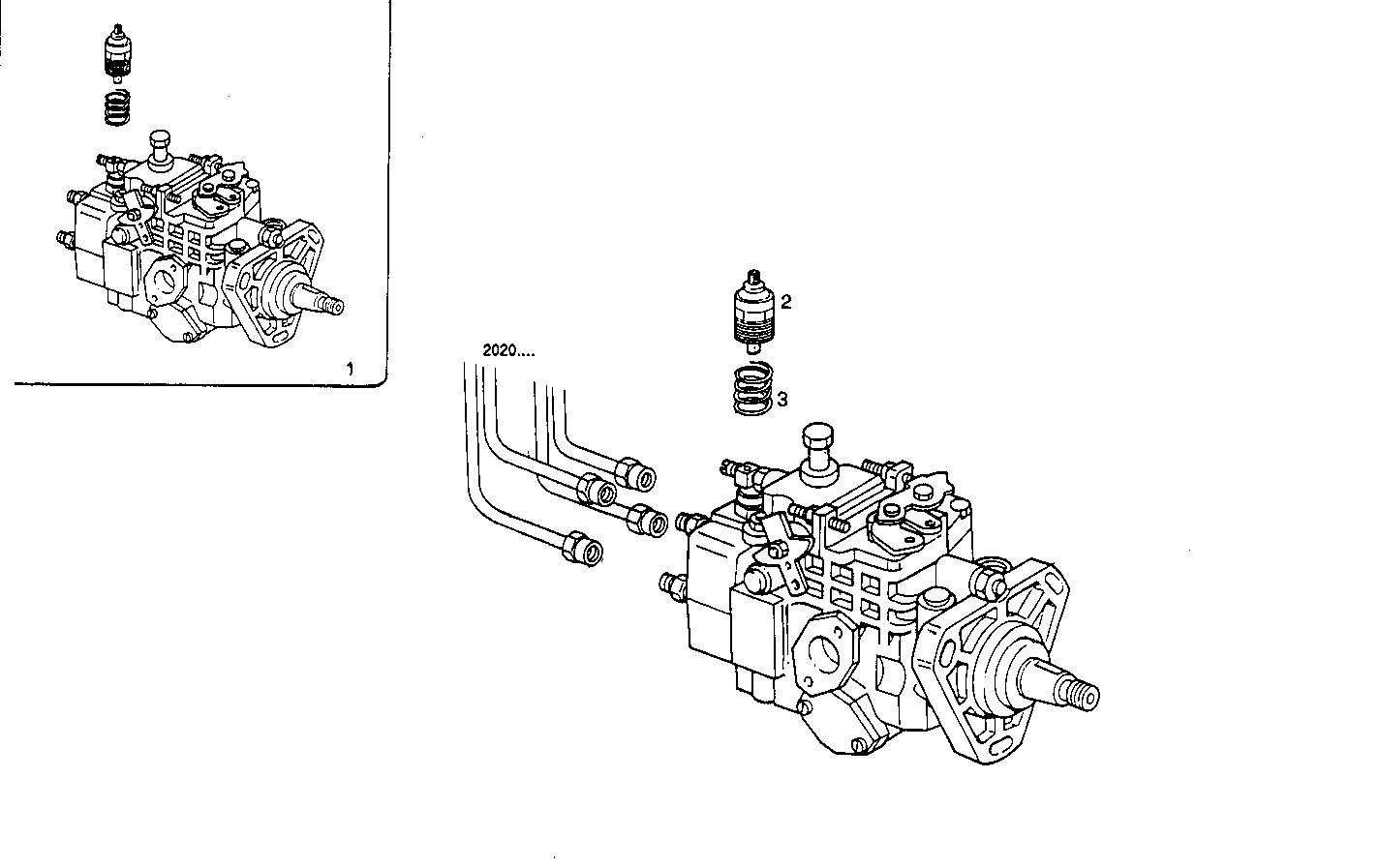 INJECTION PUMP ASSY parts diagram
