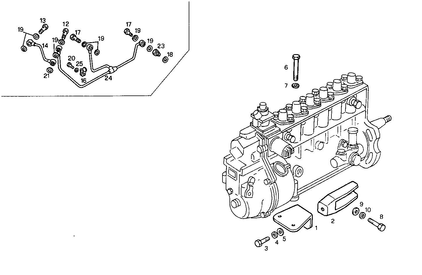 INJECTION PUMP ASSY parts diagram
