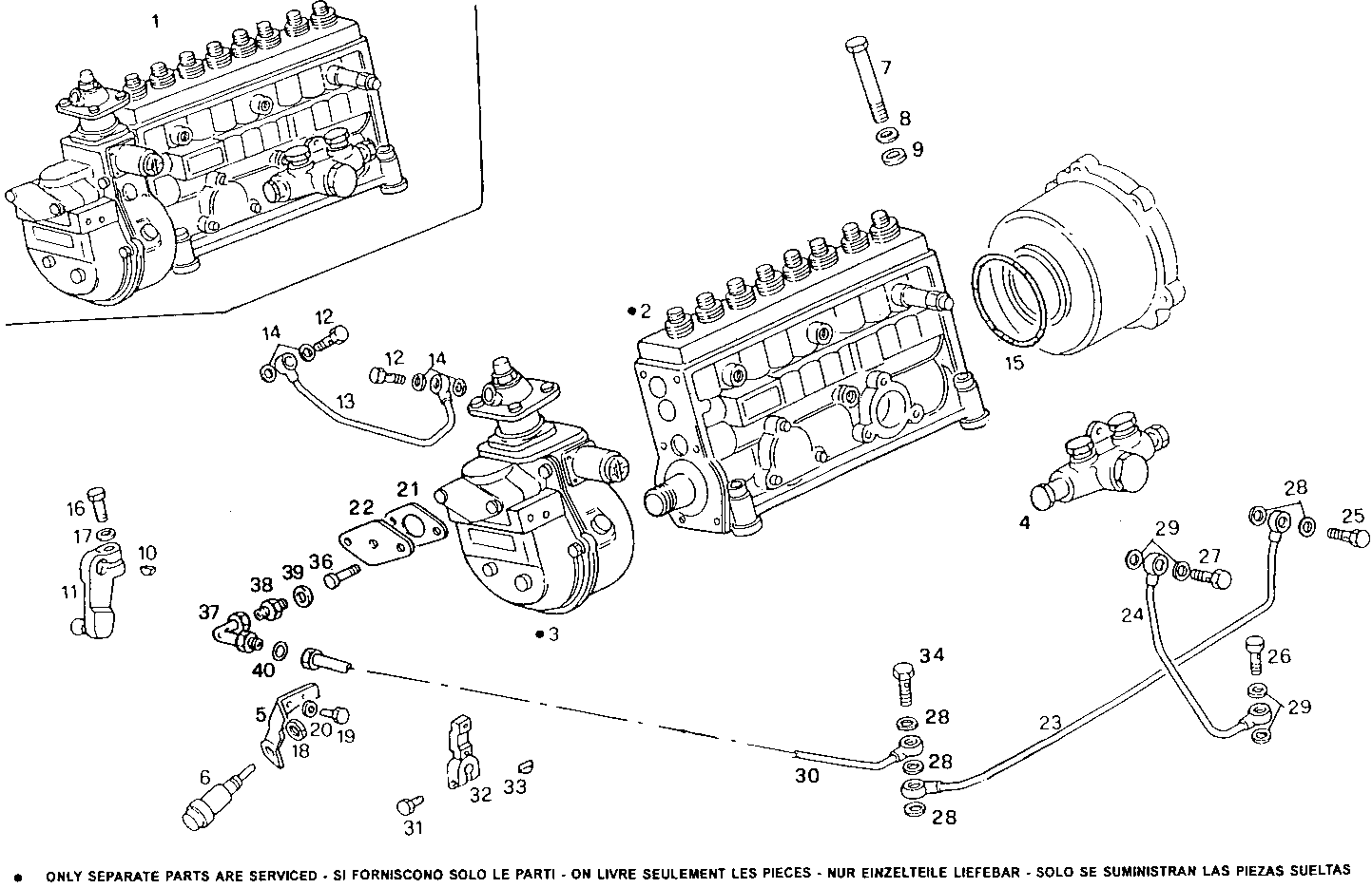 INJECTION PUMP ASSY parts diagram
