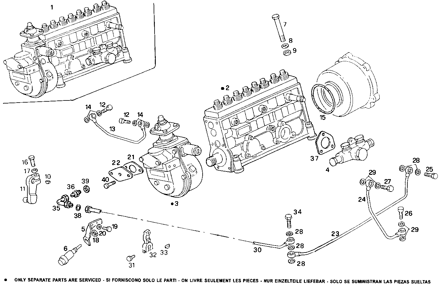 INJECTION PUMP ASSY parts diagram
