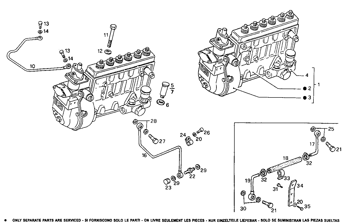 INJECTION PUMP ASSY parts diagram