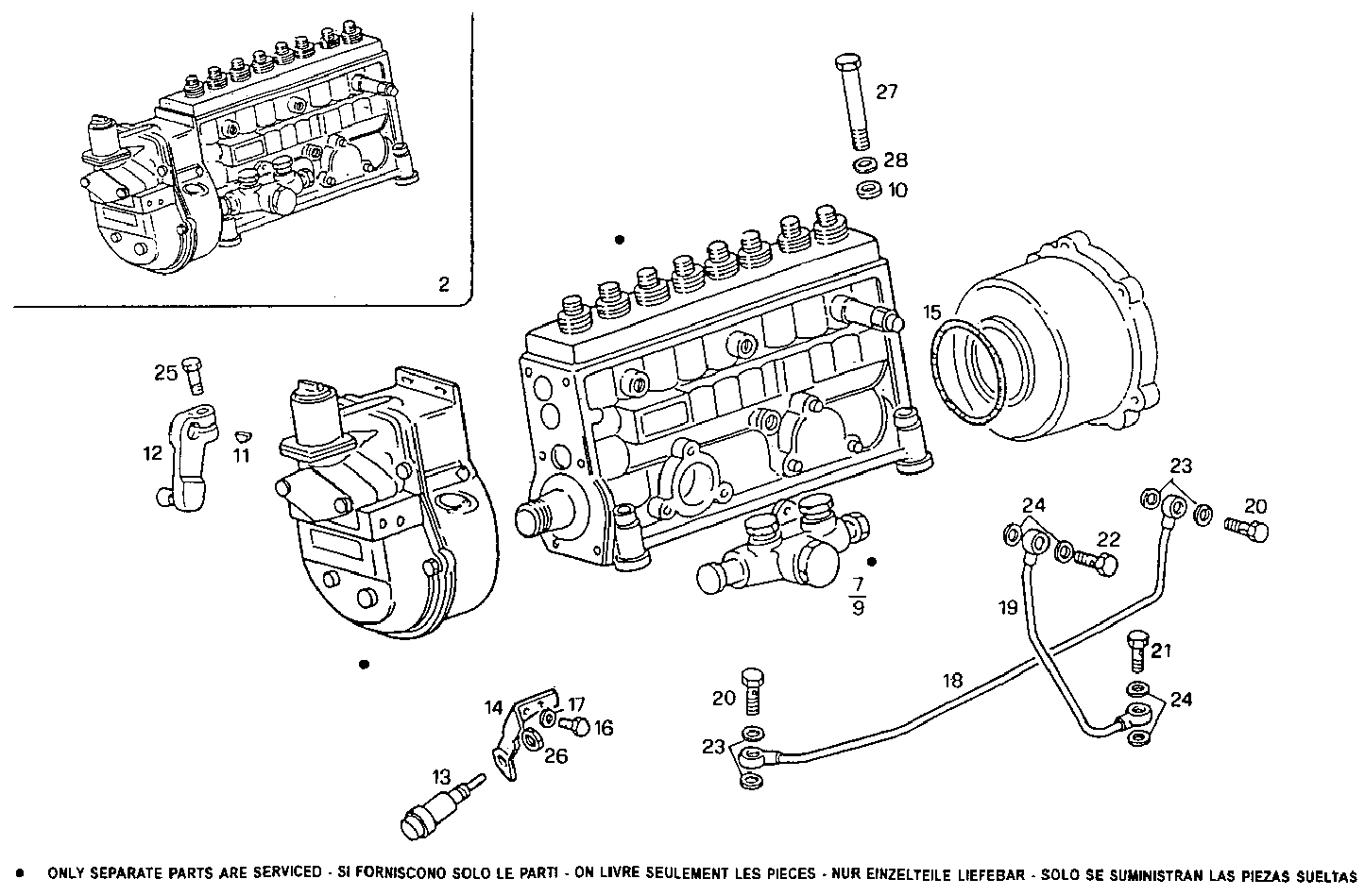 INJECTION PUMP ASSY parts diagram