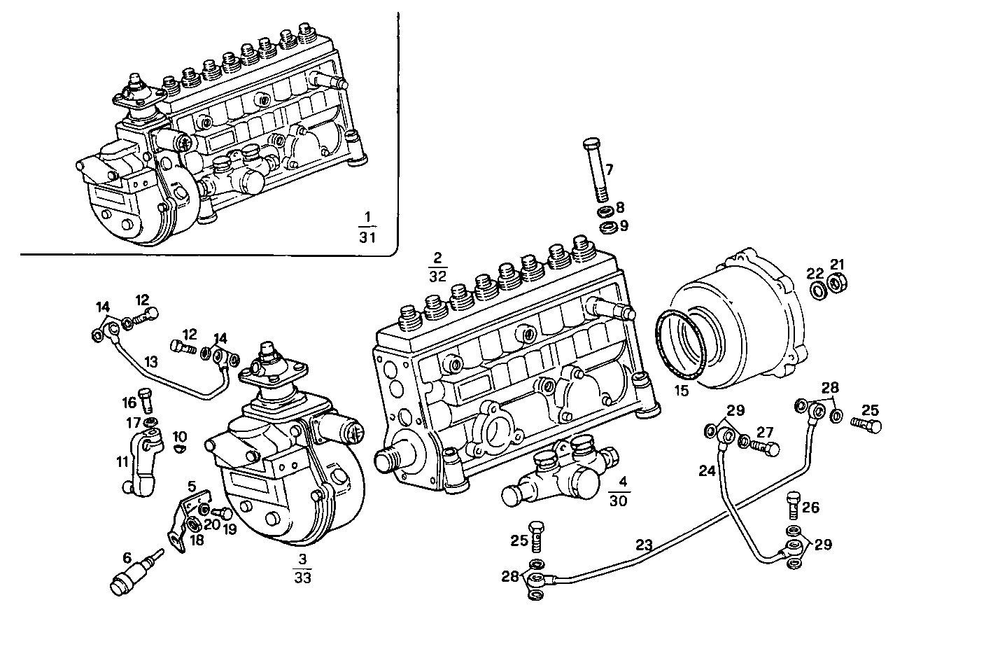INJECTION PUMP ASSY parts diagram