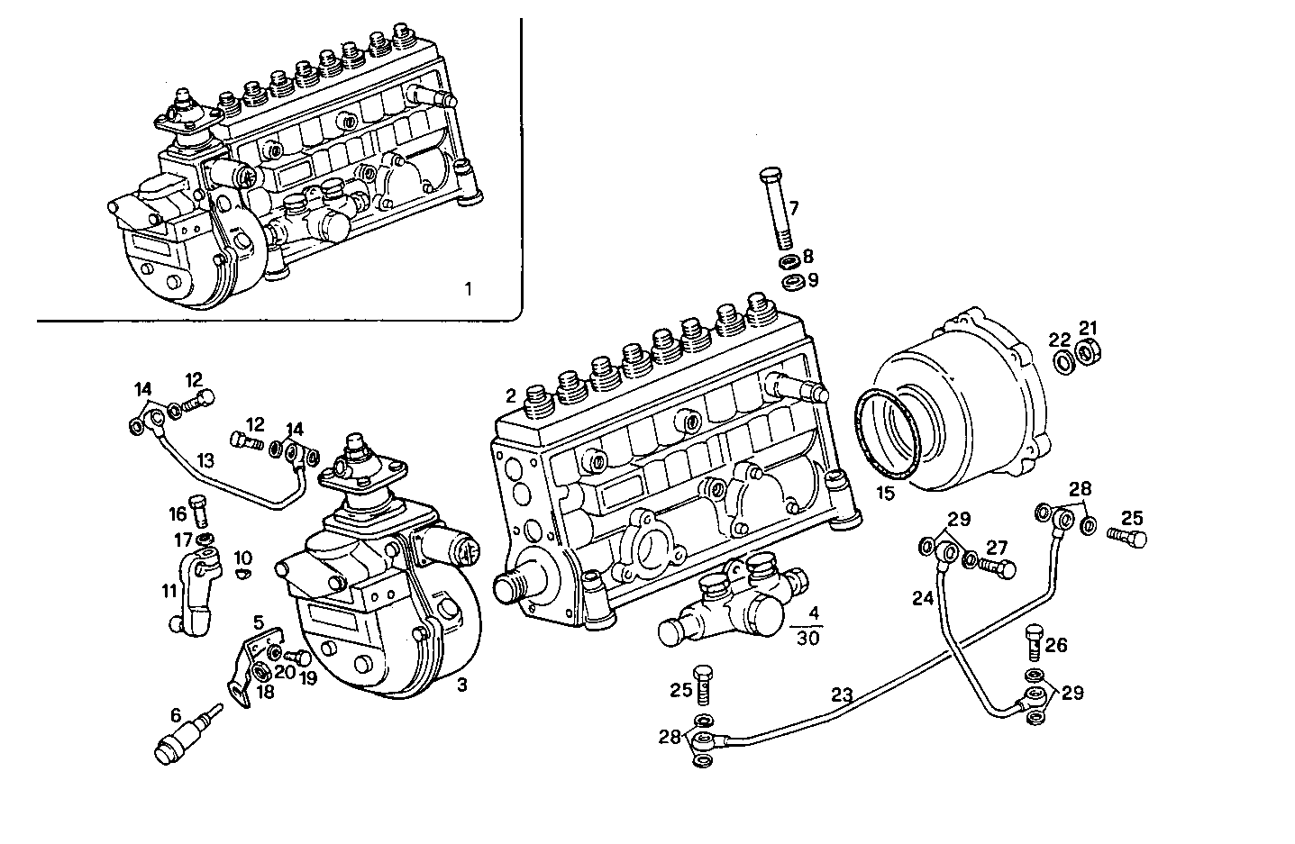 INJECTION PUMP ASSY parts diagram