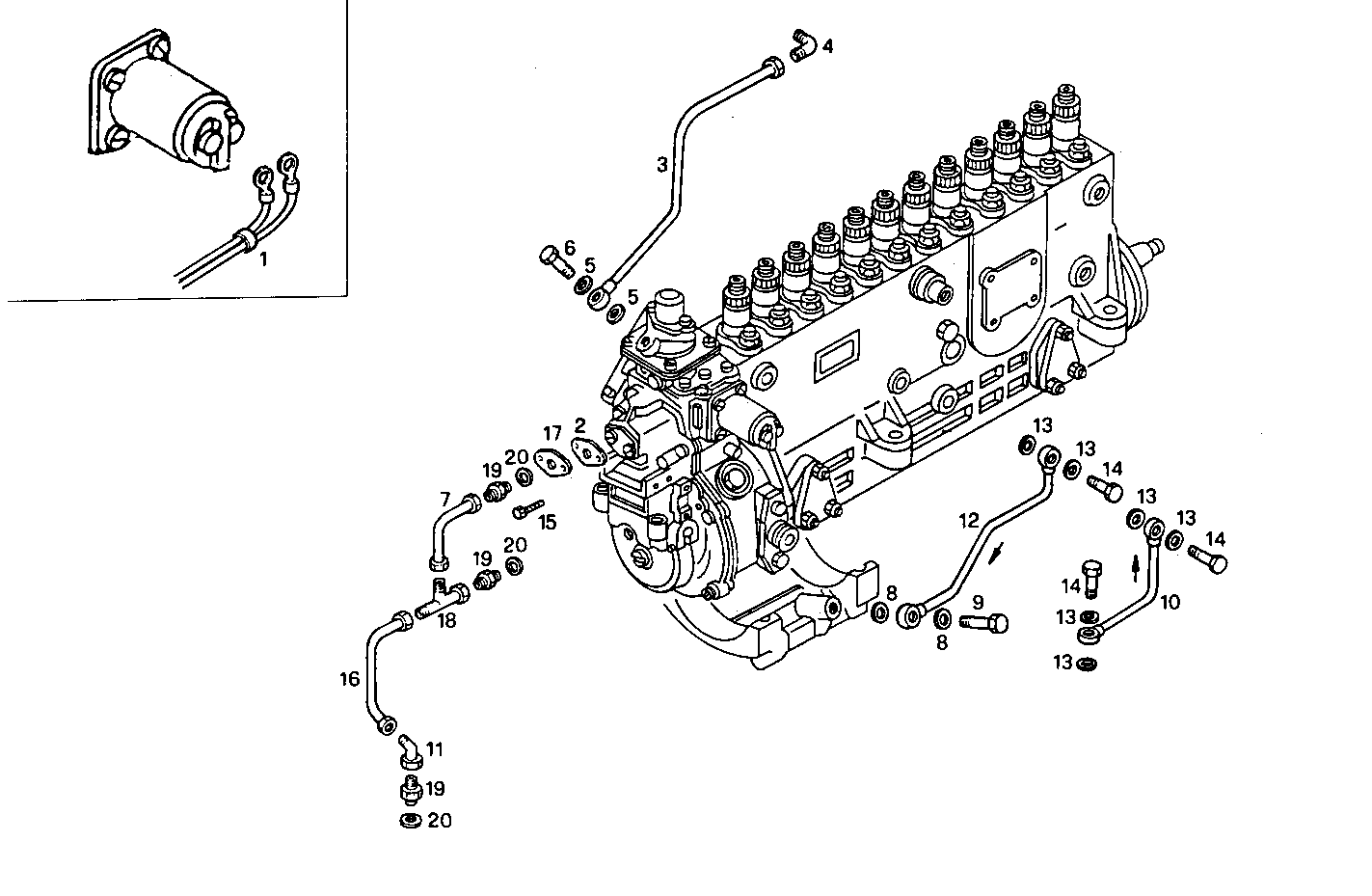INJECTION PUMP ASSY parts diagram