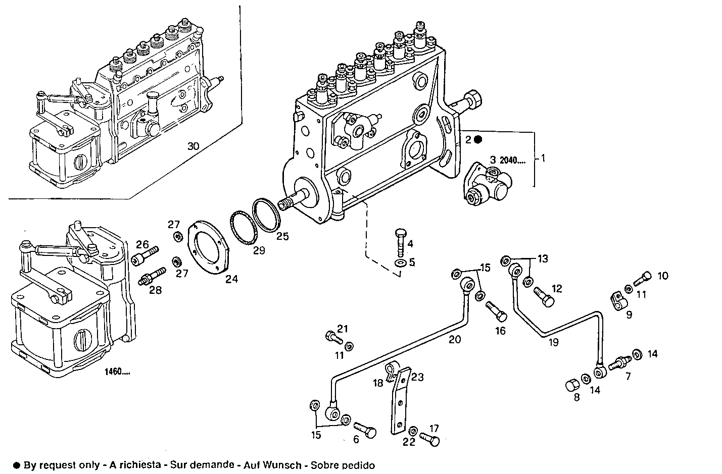 INJECTION PUMP ASSY parts diagram