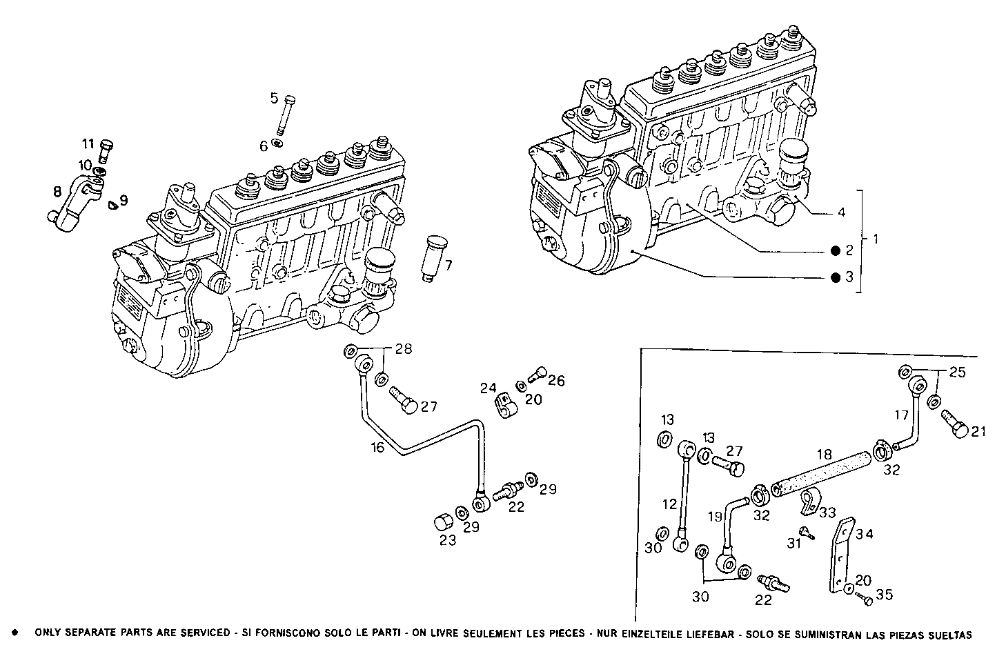 INJECTION PUMP ASSY parts diagram