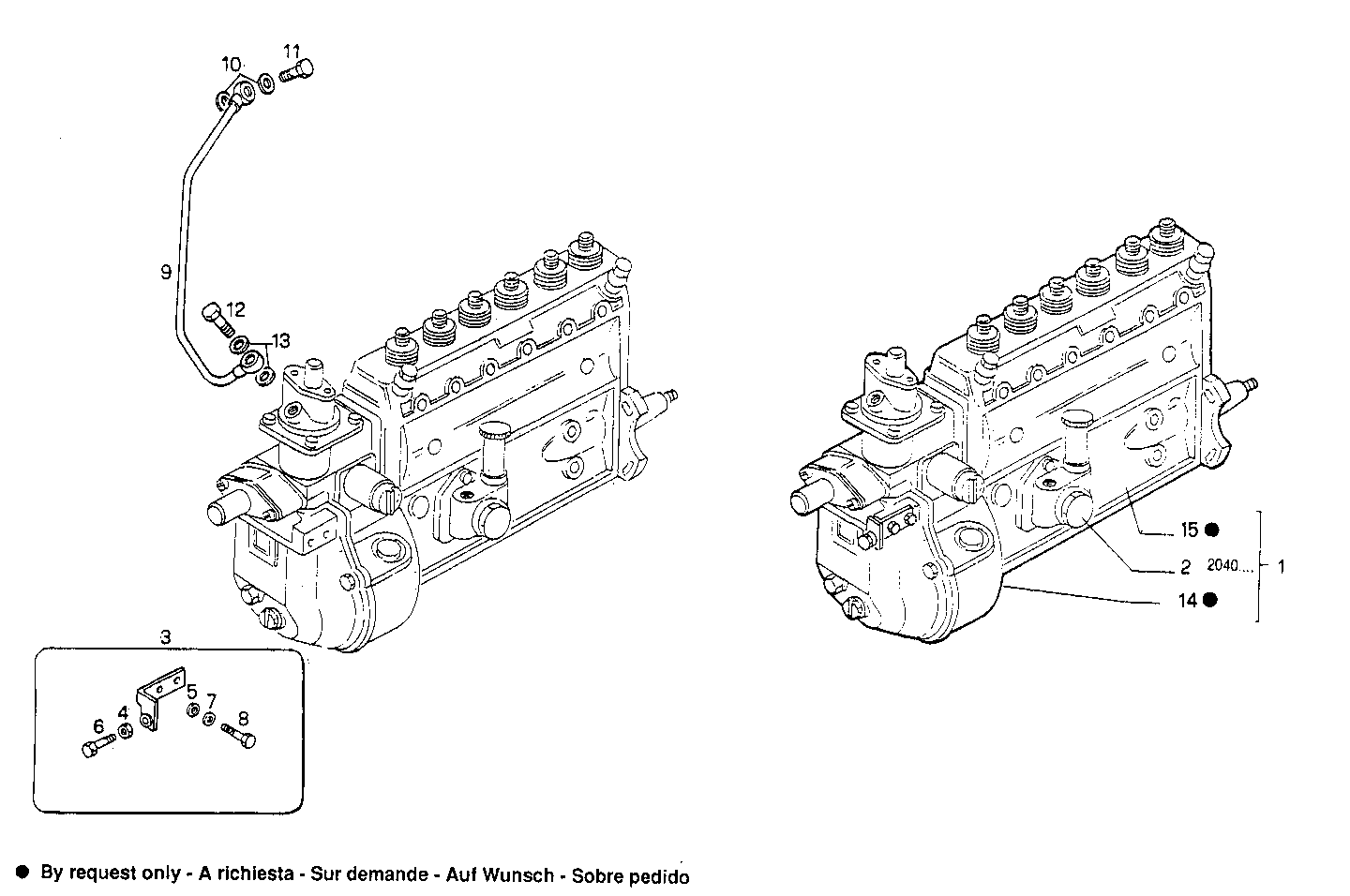 INJECTION PUMP ASSY parts diagram