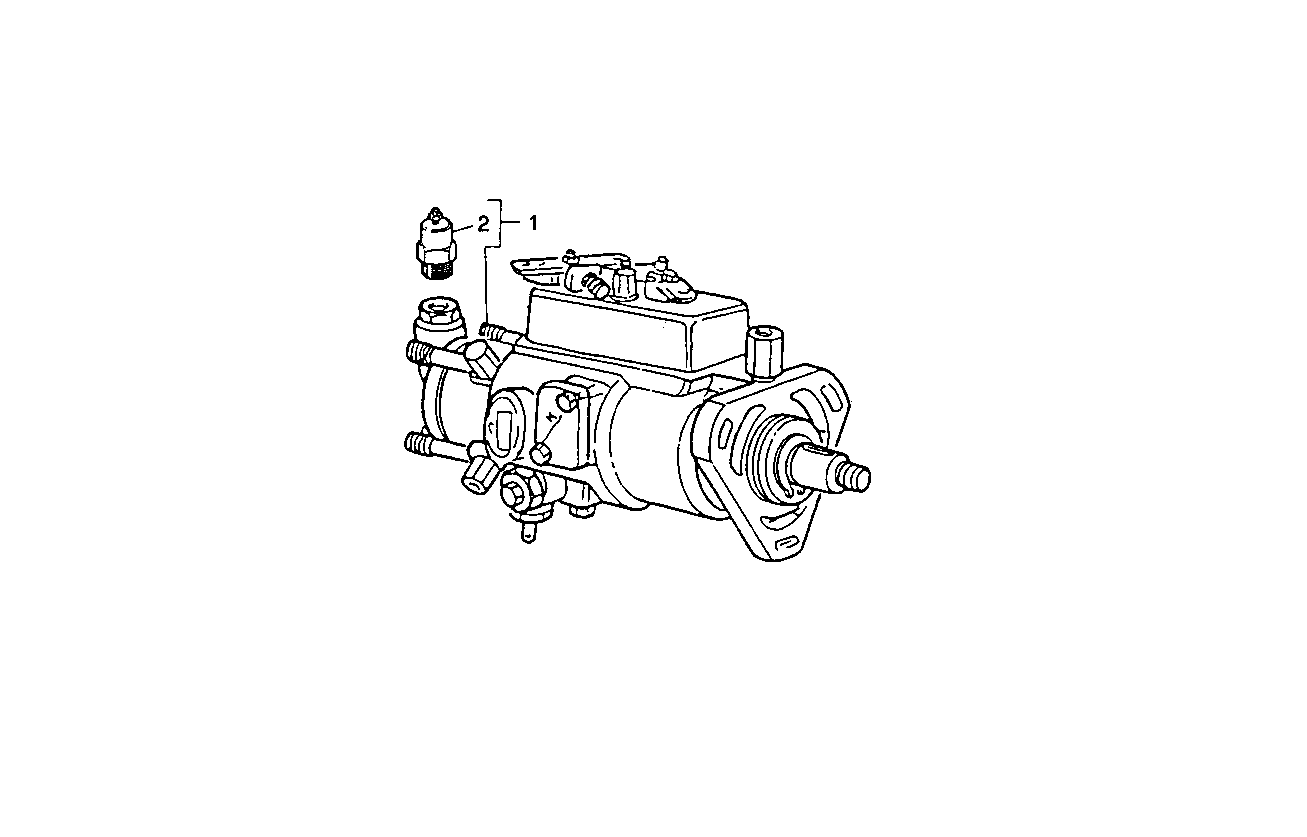INJECTION PUMP ASSY parts diagram