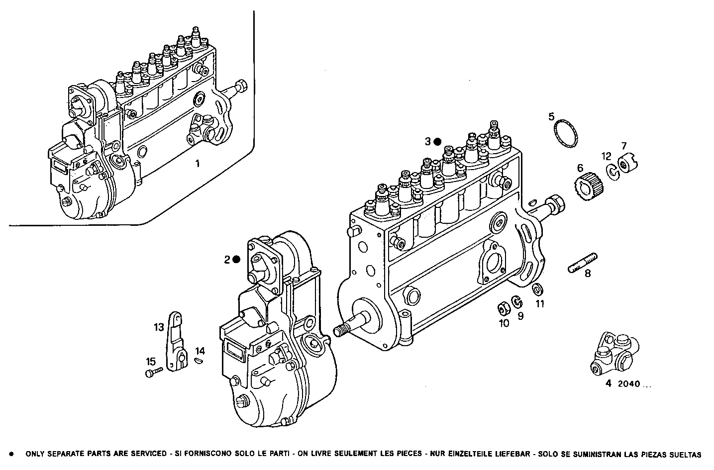 INJECTION PUMP ASSY parts diagram