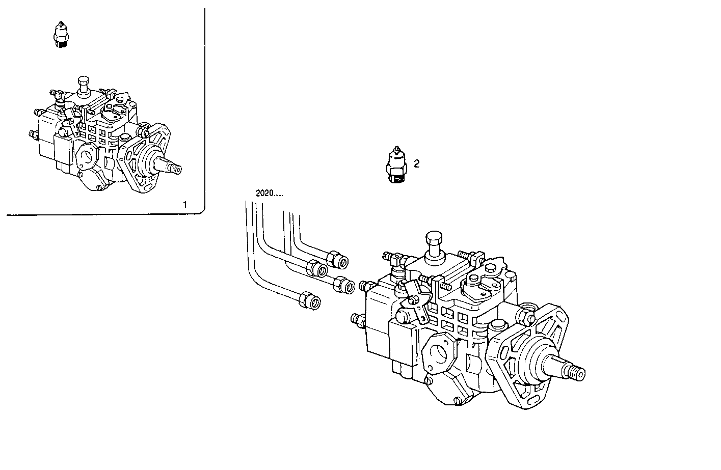 INJECTION PUMP ASSY parts diagram