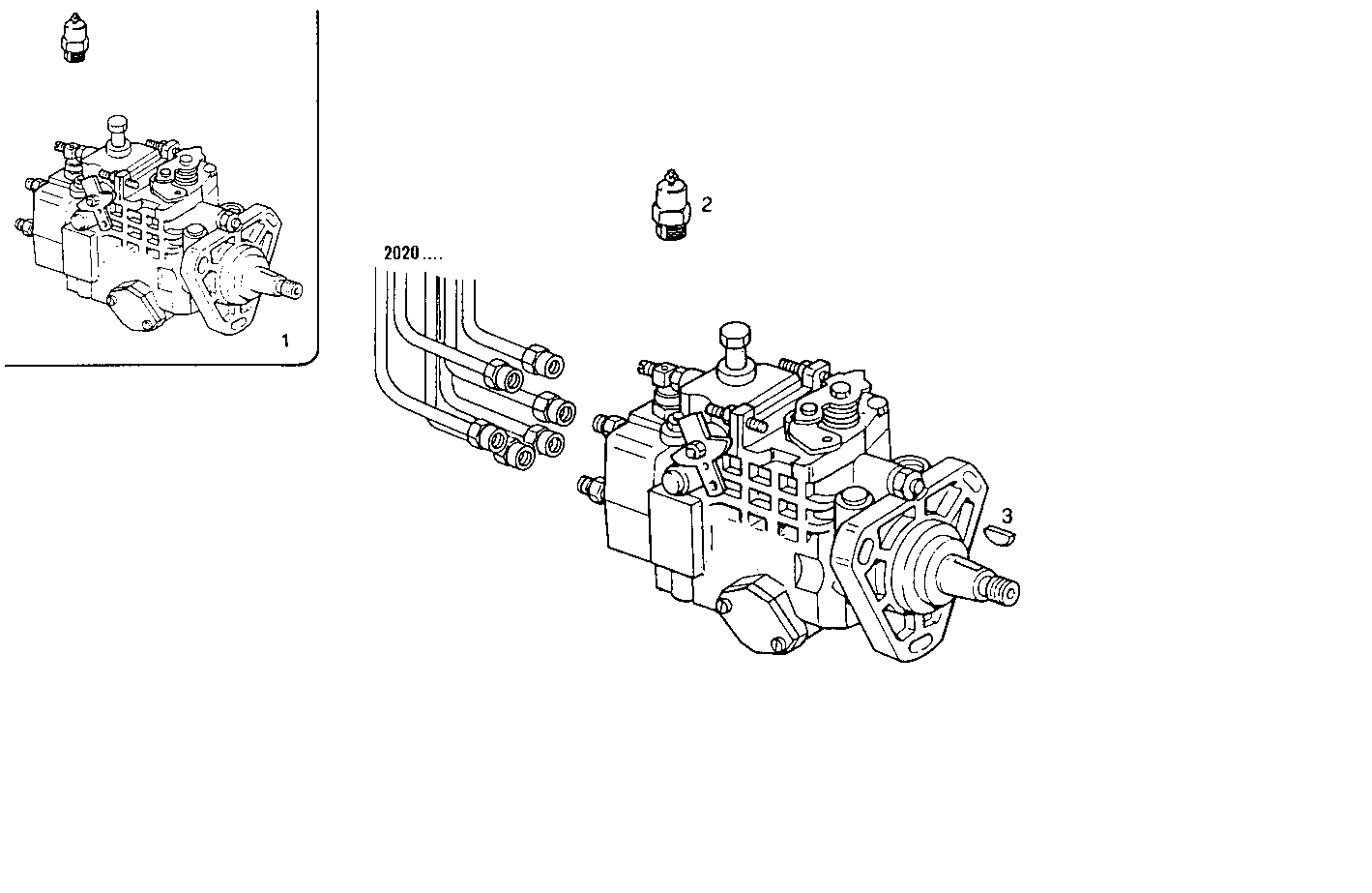 INJECTION PUMP ASSY parts diagram