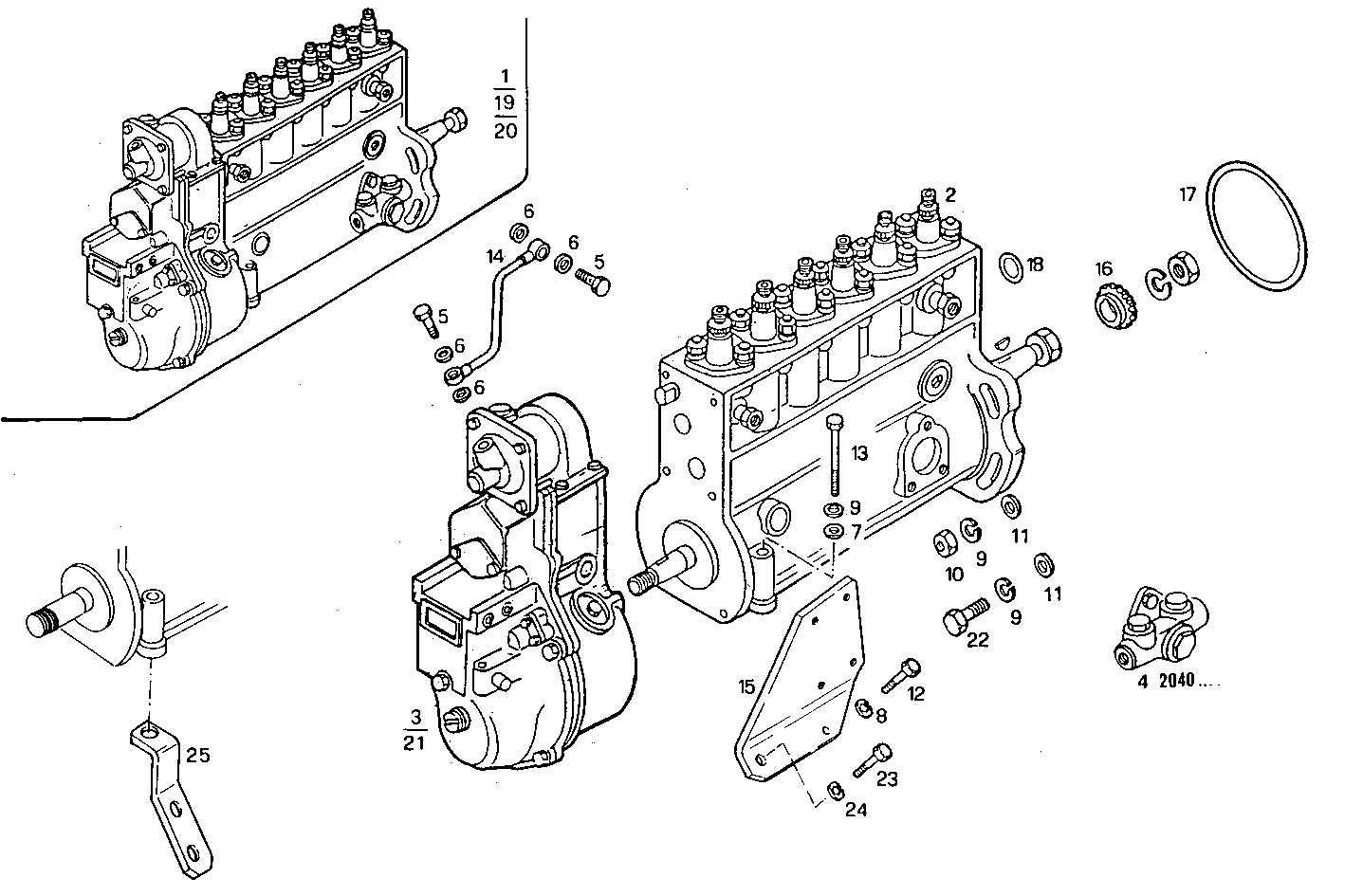 INJECTION PUMP ASSY parts diagram