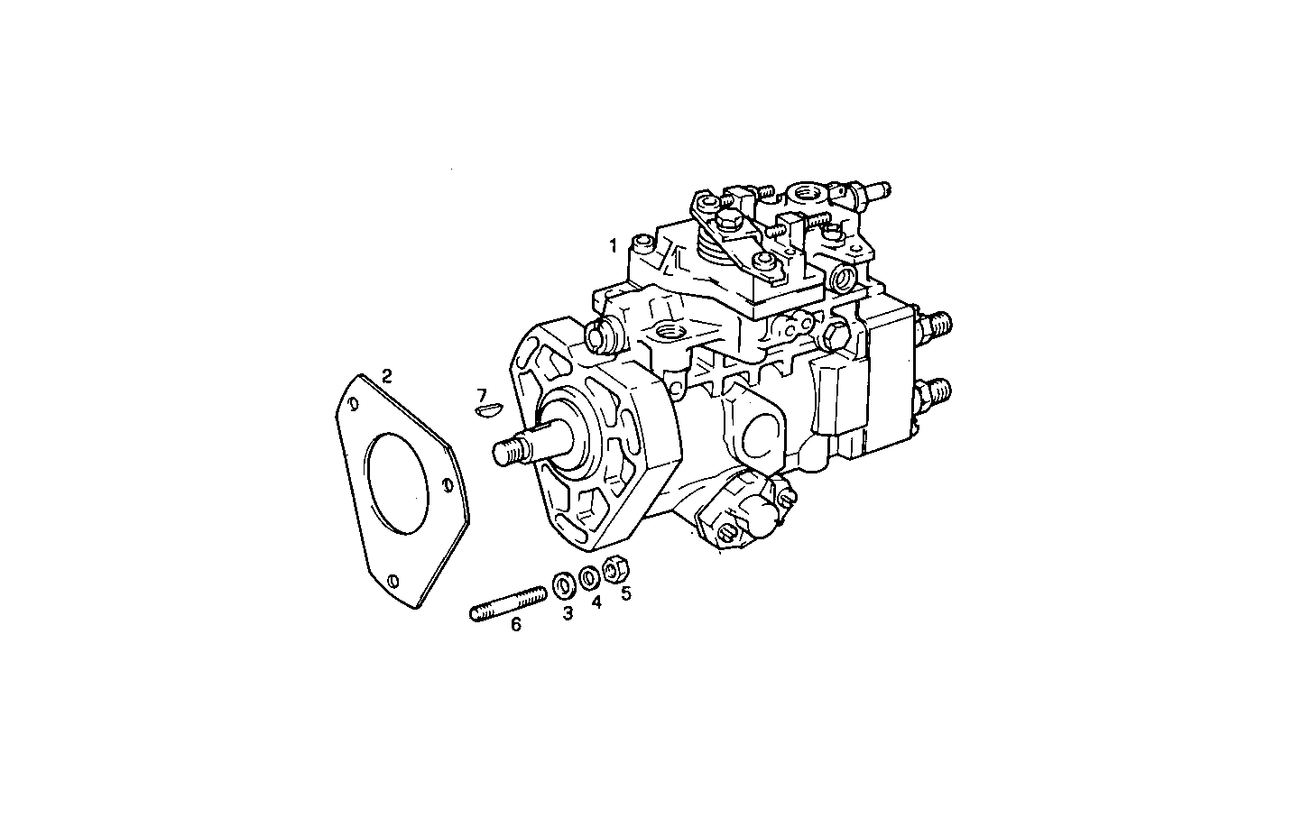 INJECTION PUMP ASSY parts diagram
