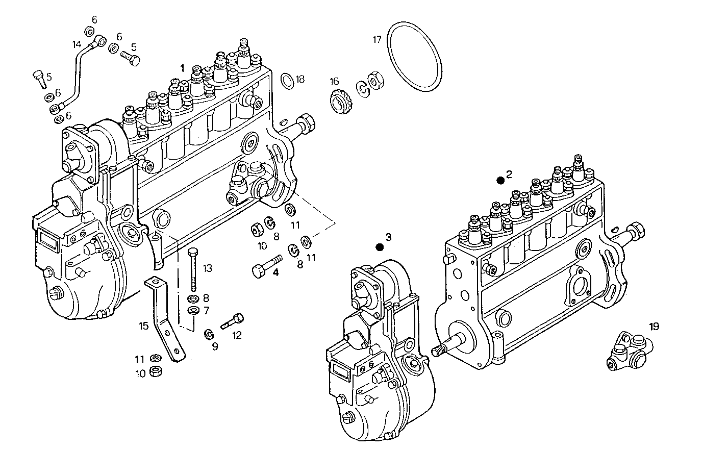 INJECTION PUMP ASSY parts diagram