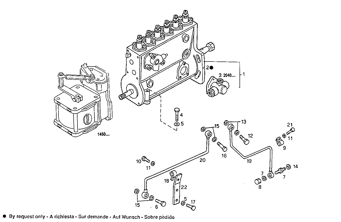 INJECTION PUMP ASSY parts diagram
