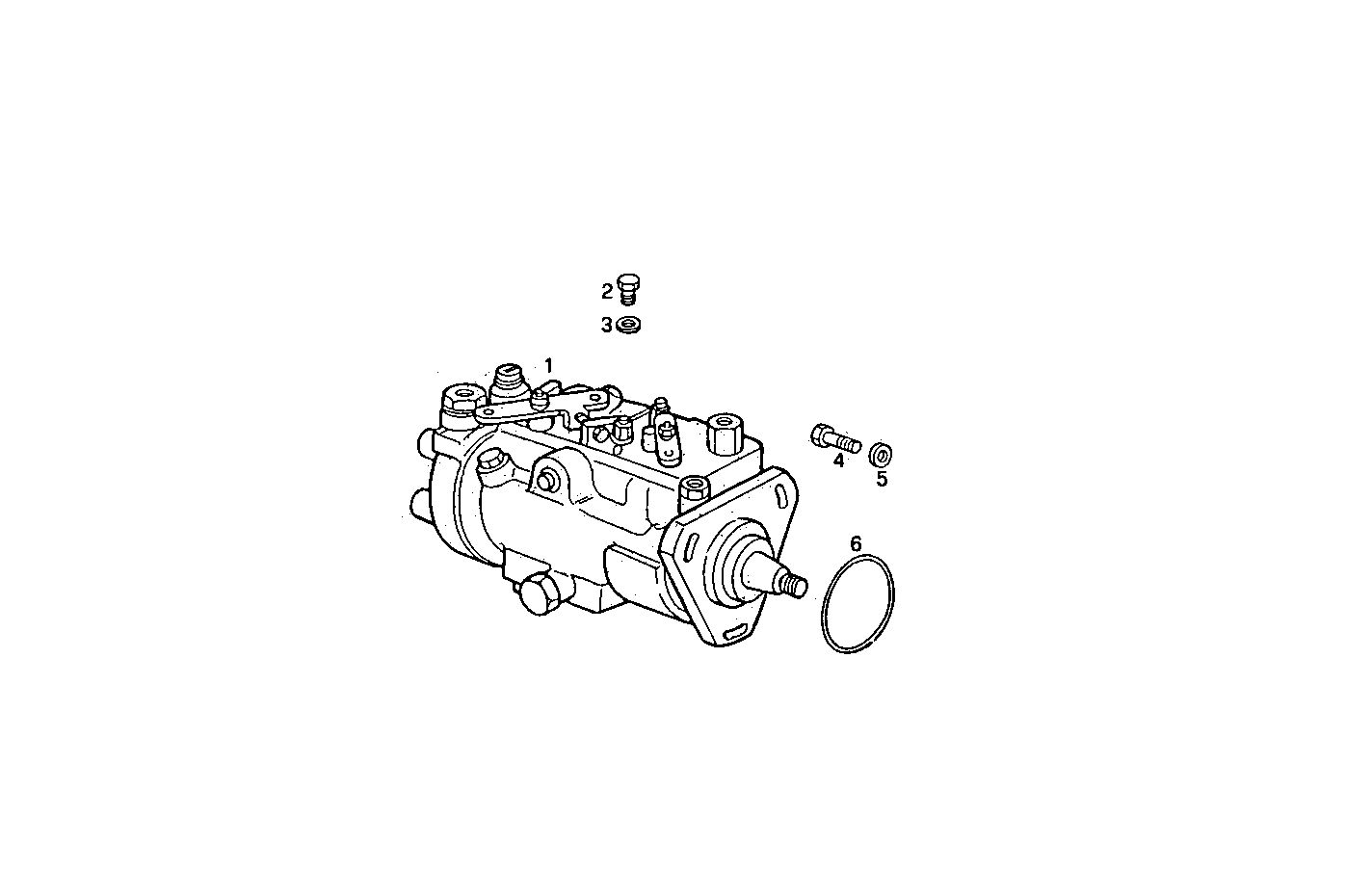 INJECTION PUMP ASSY parts diagram