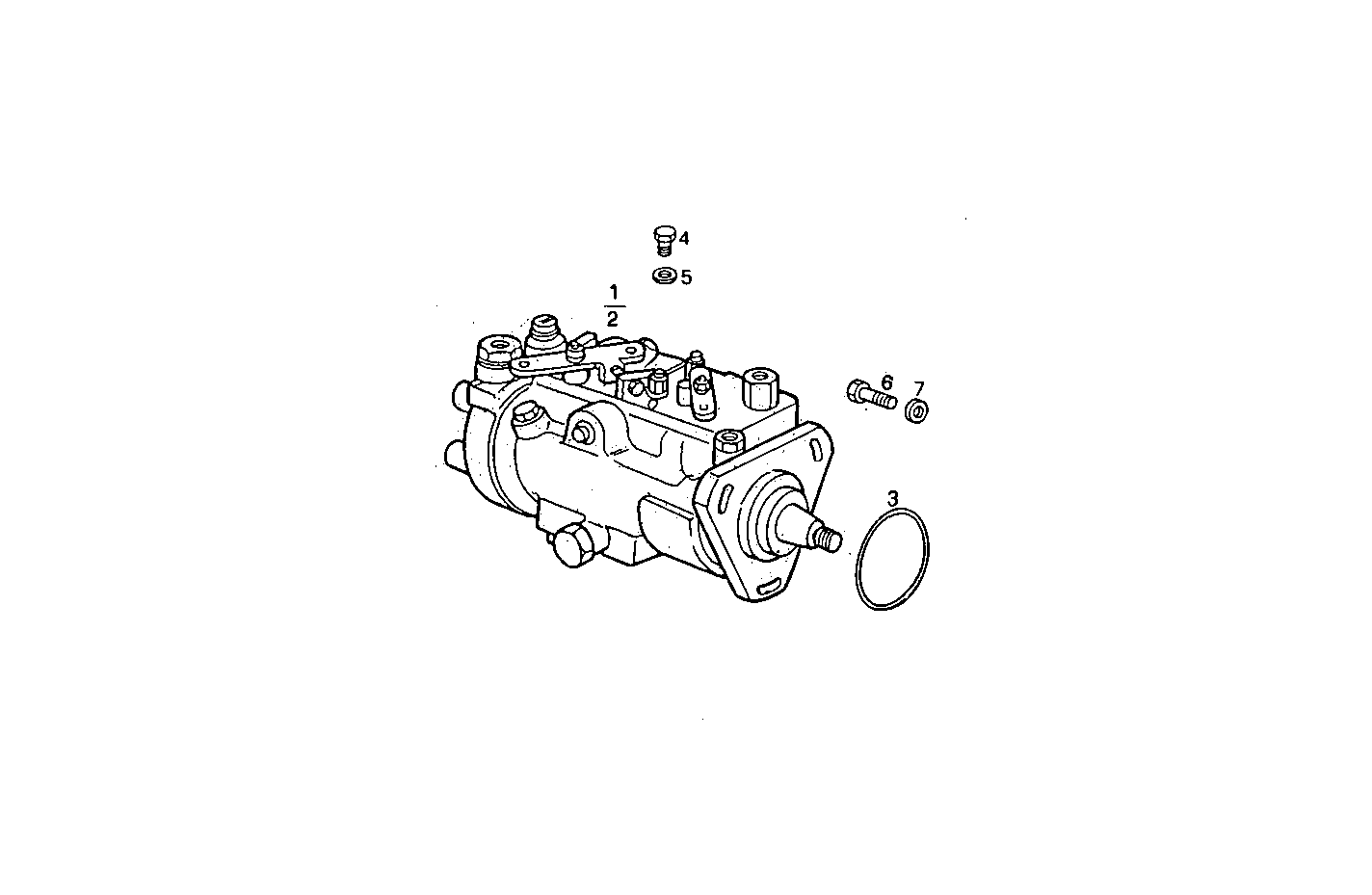 INJECTION PUMP ASSY parts diagram