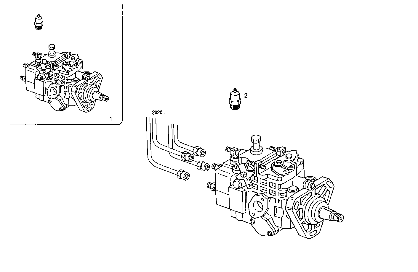 INJECTION PUMP ASSY parts diagram