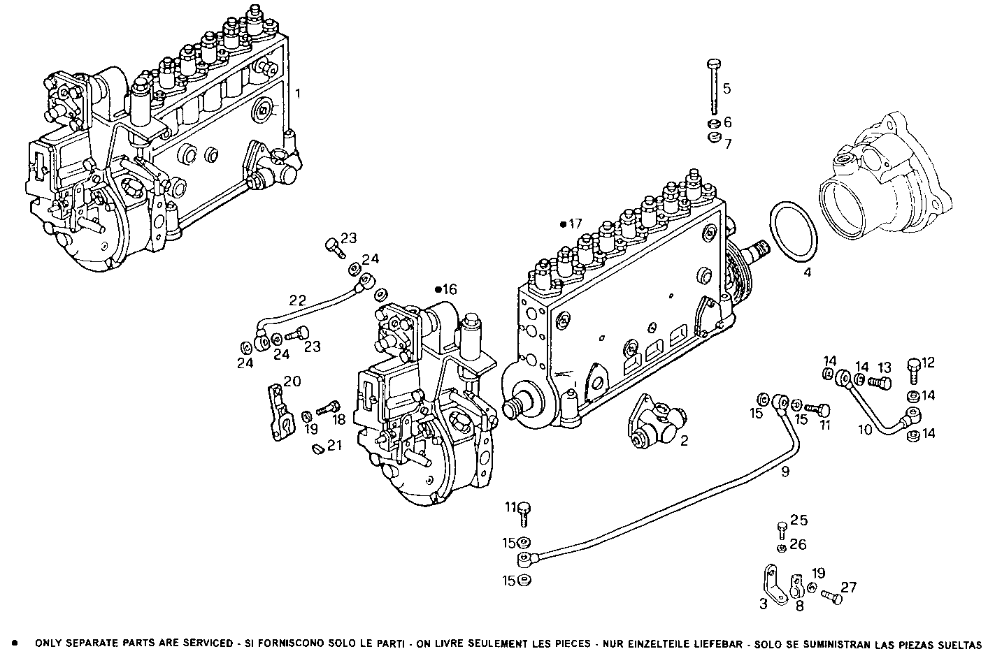 INJECTION PUMP ASSY parts diagram