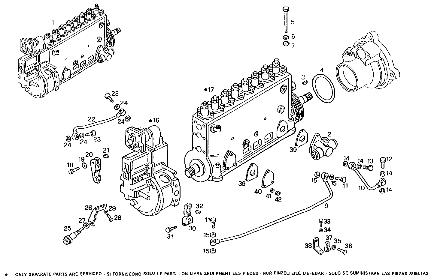 INJECTION PUMP ASSY parts diagram