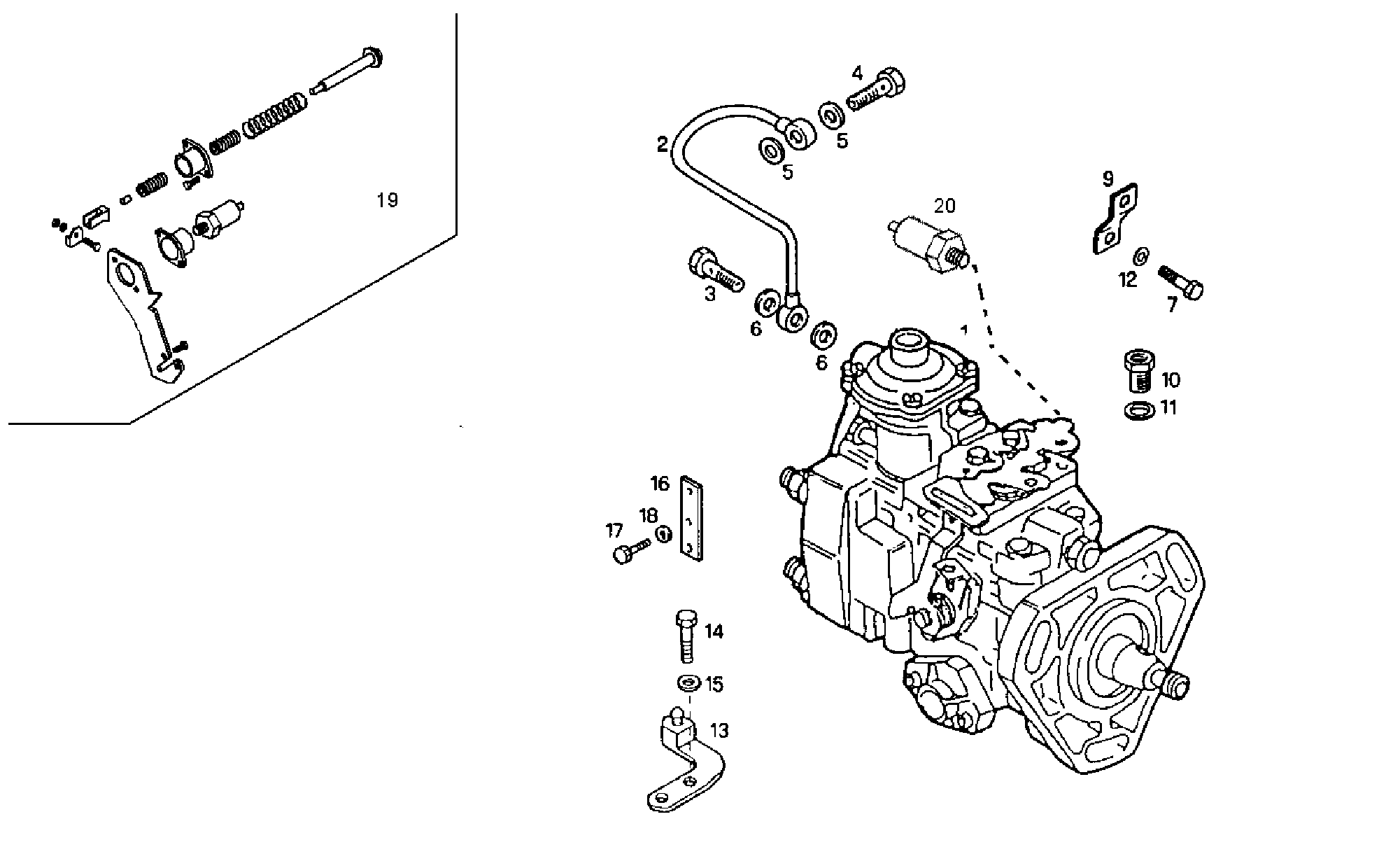 INJECTION PUMP ASSY parts diagram