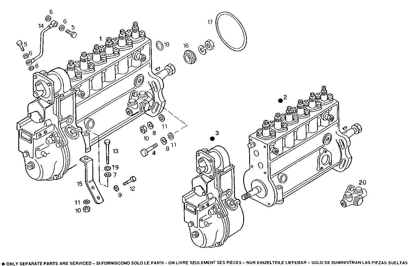INJECTION PUMP ASSY parts diagram