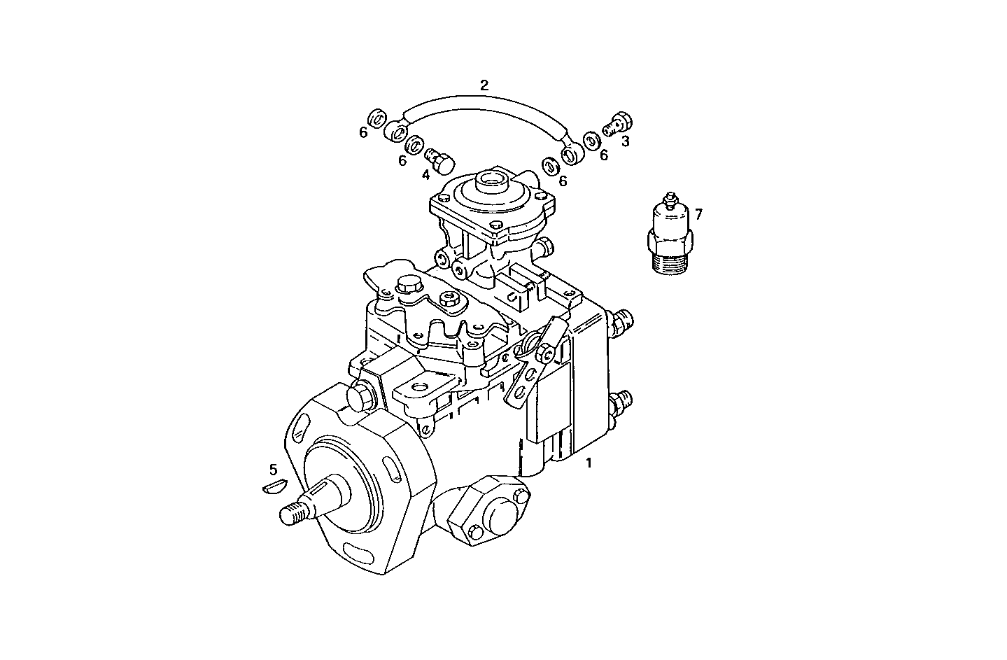 INJECTION PUMP ASSY parts diagram