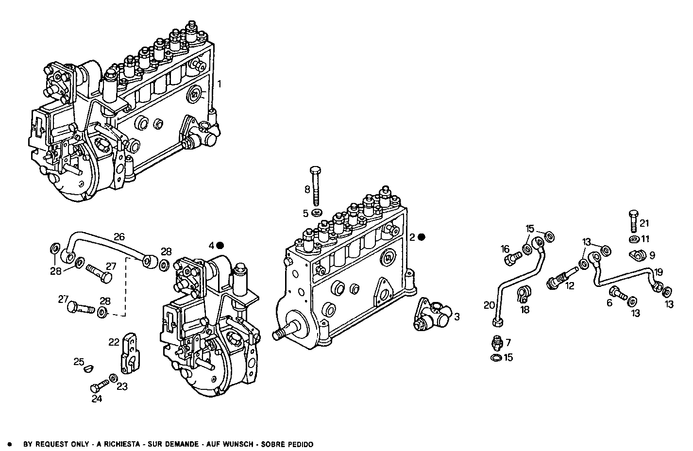 INJECTION PUMP ASSY parts diagram