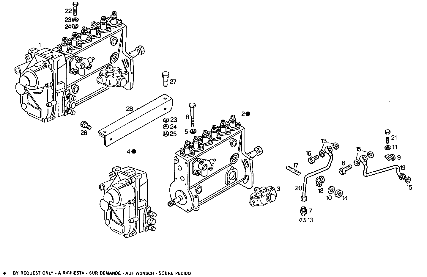 INJECTION PUMP ASSY parts diagram