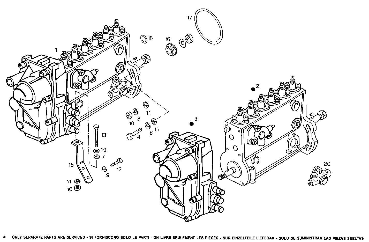 INJECTION PUMP ASSY parts diagram